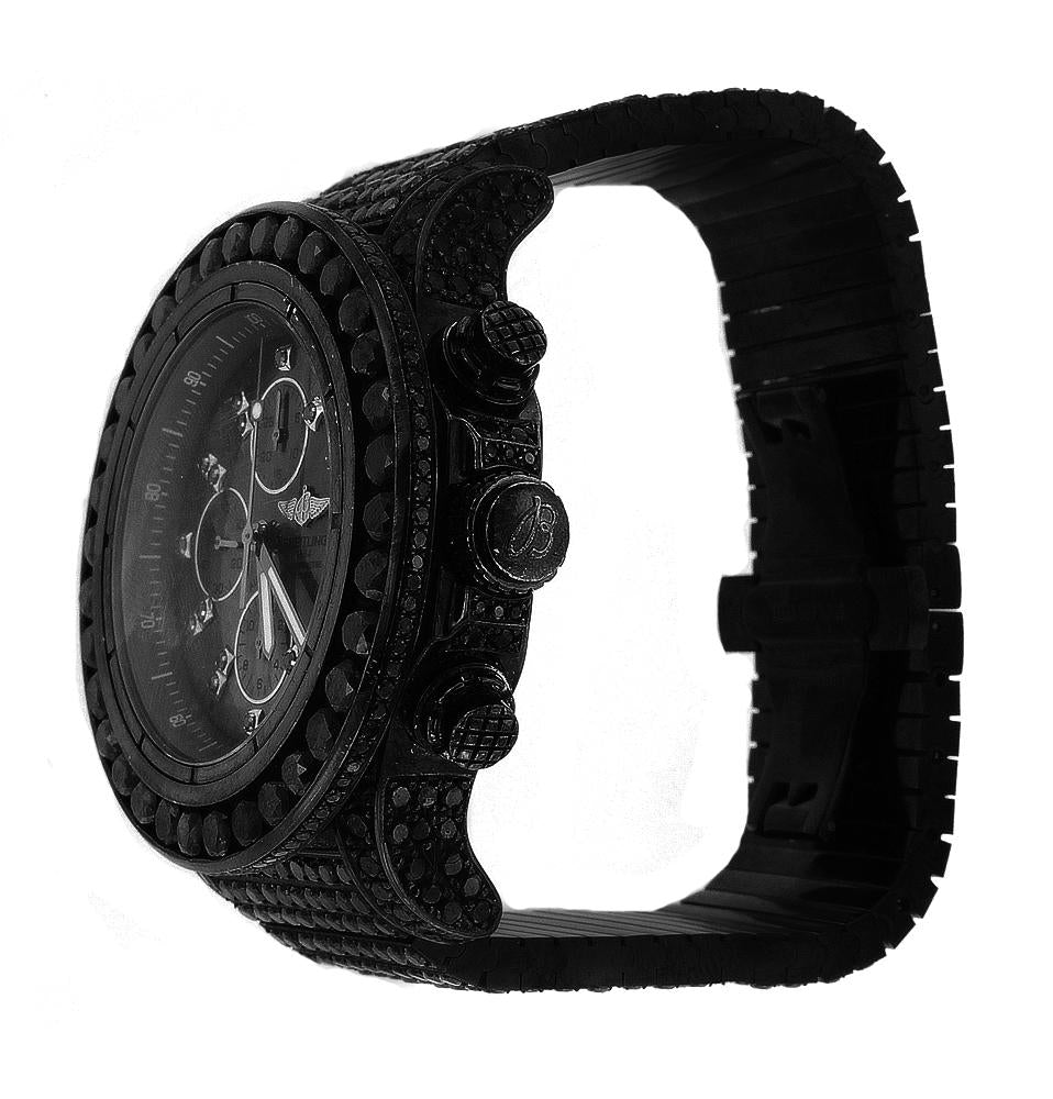 PVD and Black Diamond Breitling Super Avenger