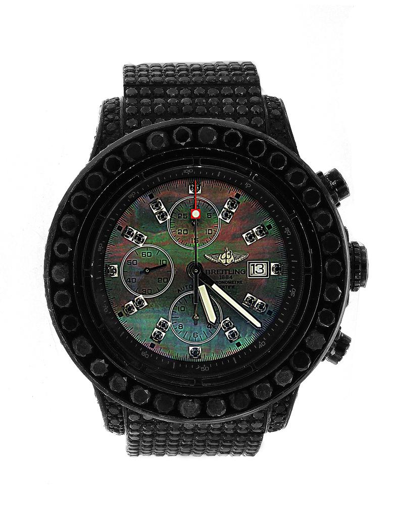 PVD and Black Diamond Breitling Super Avenger