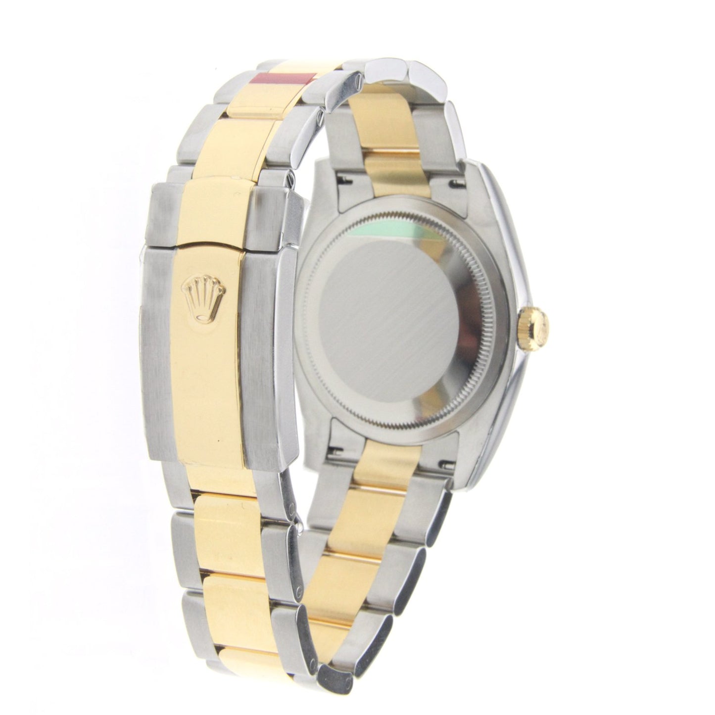 Rolex Oyster Perpetual DateJust Two Tone Stainless Steel and Yellow Gold Jubilee Band 36MM 116203
