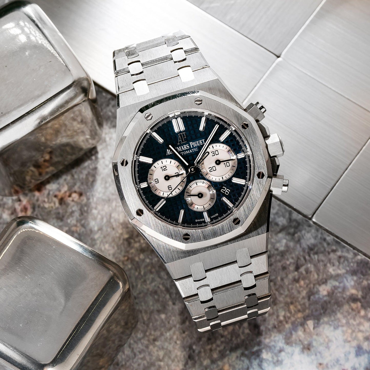 Audemars Piguet Royal Oak Chronograph 41MM Blue Dial 26331ST
