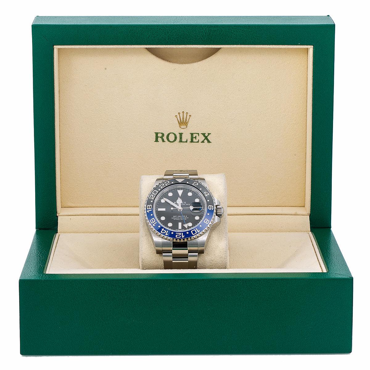 Rolex GMT-Master II 116710BL 40MM With Stainless Steel Bracelet "Batman"