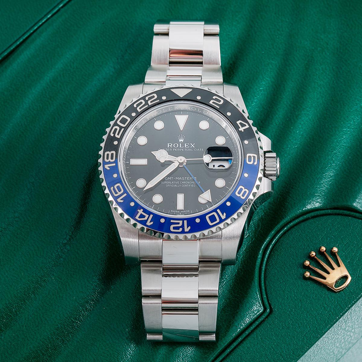 Rolex GMT-Master II 116710BL 40MM With Stainless Steel Bracelet "Batman"