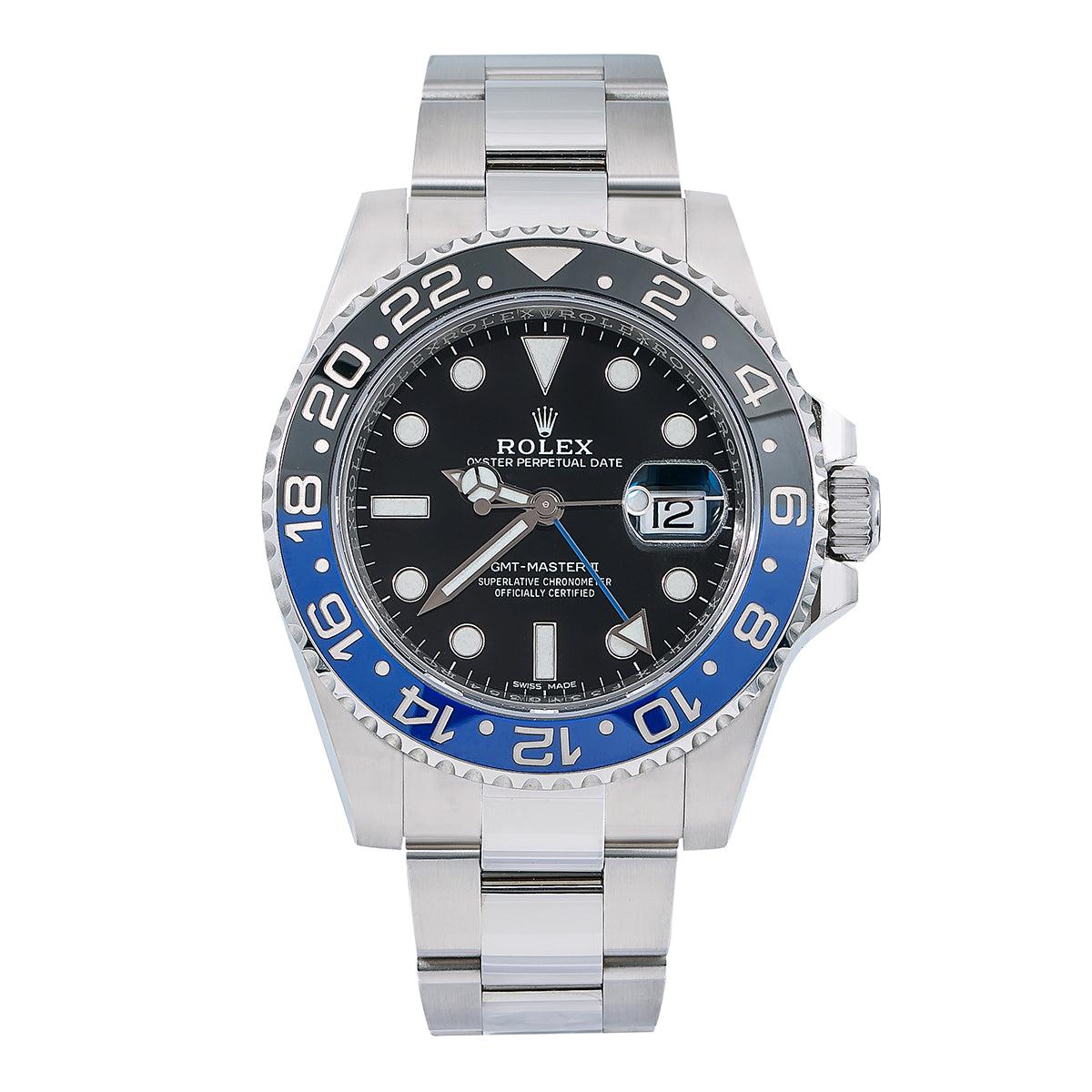 Rolex GMT-Master II 116710BL 40MM With Stainless Steel Bracelet "Batman"