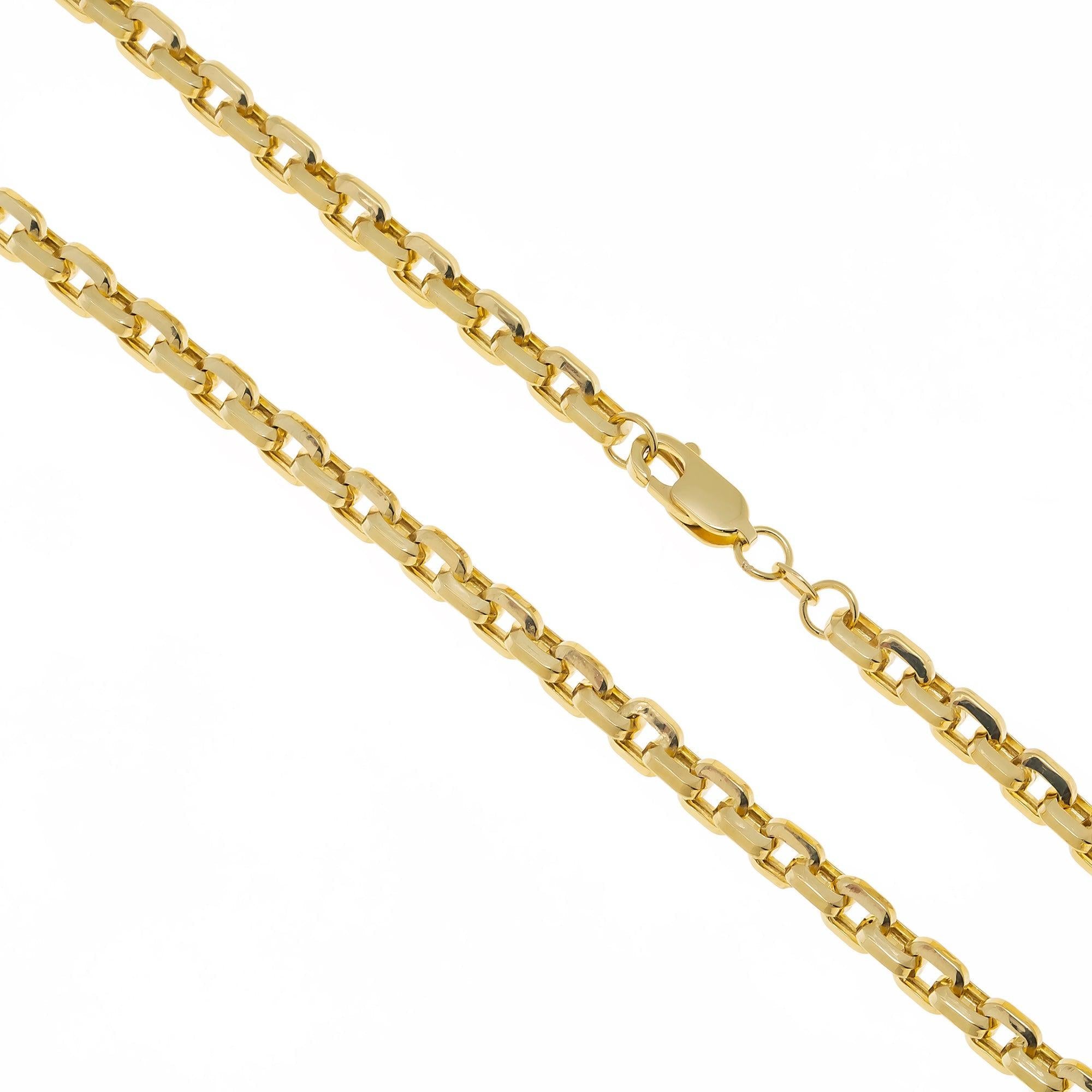 14K GOLD 3MM BOX CHAIN