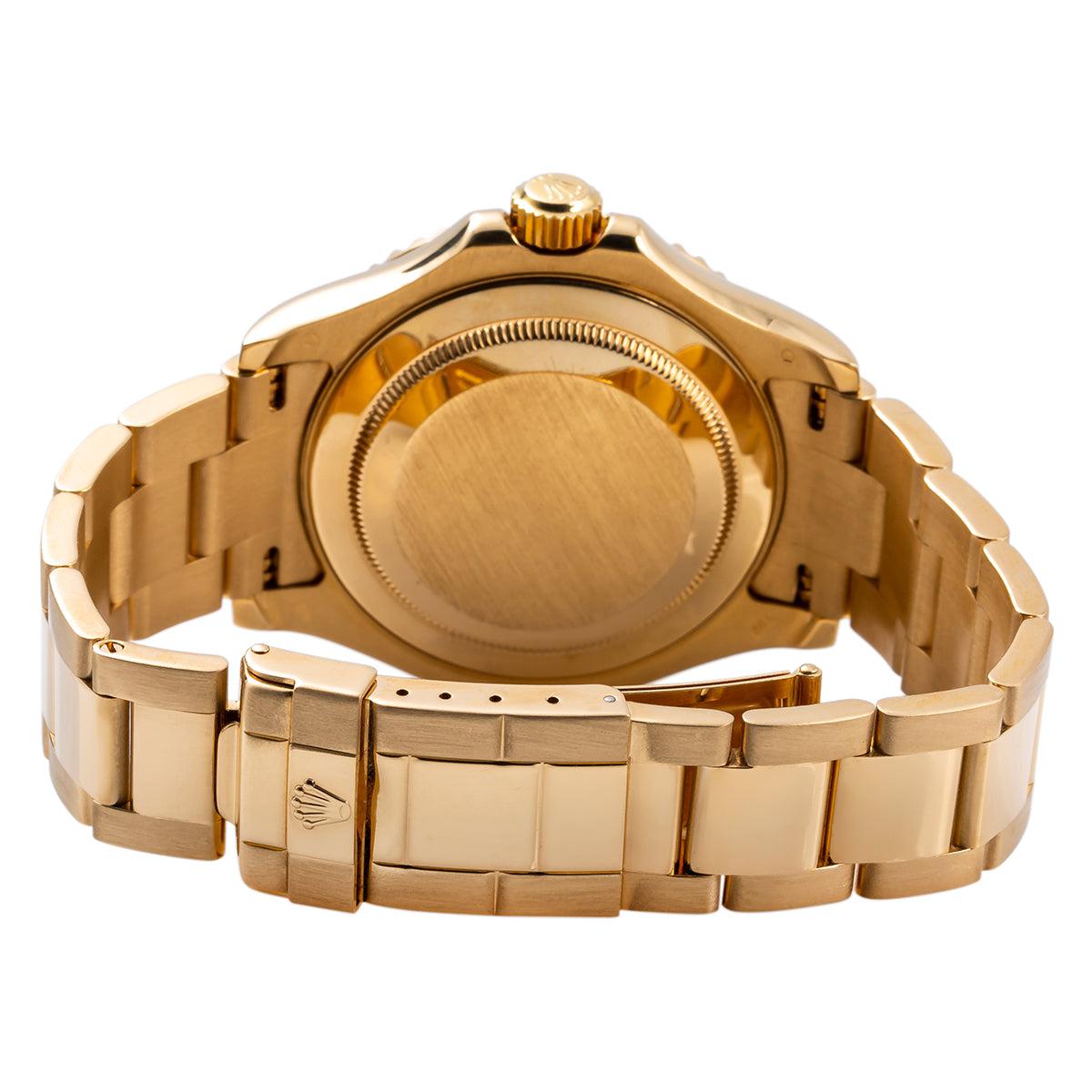 Rolex Yacht-Master 16628 40MM Ivory Dial And Yellow Gold Oyster Bracelet