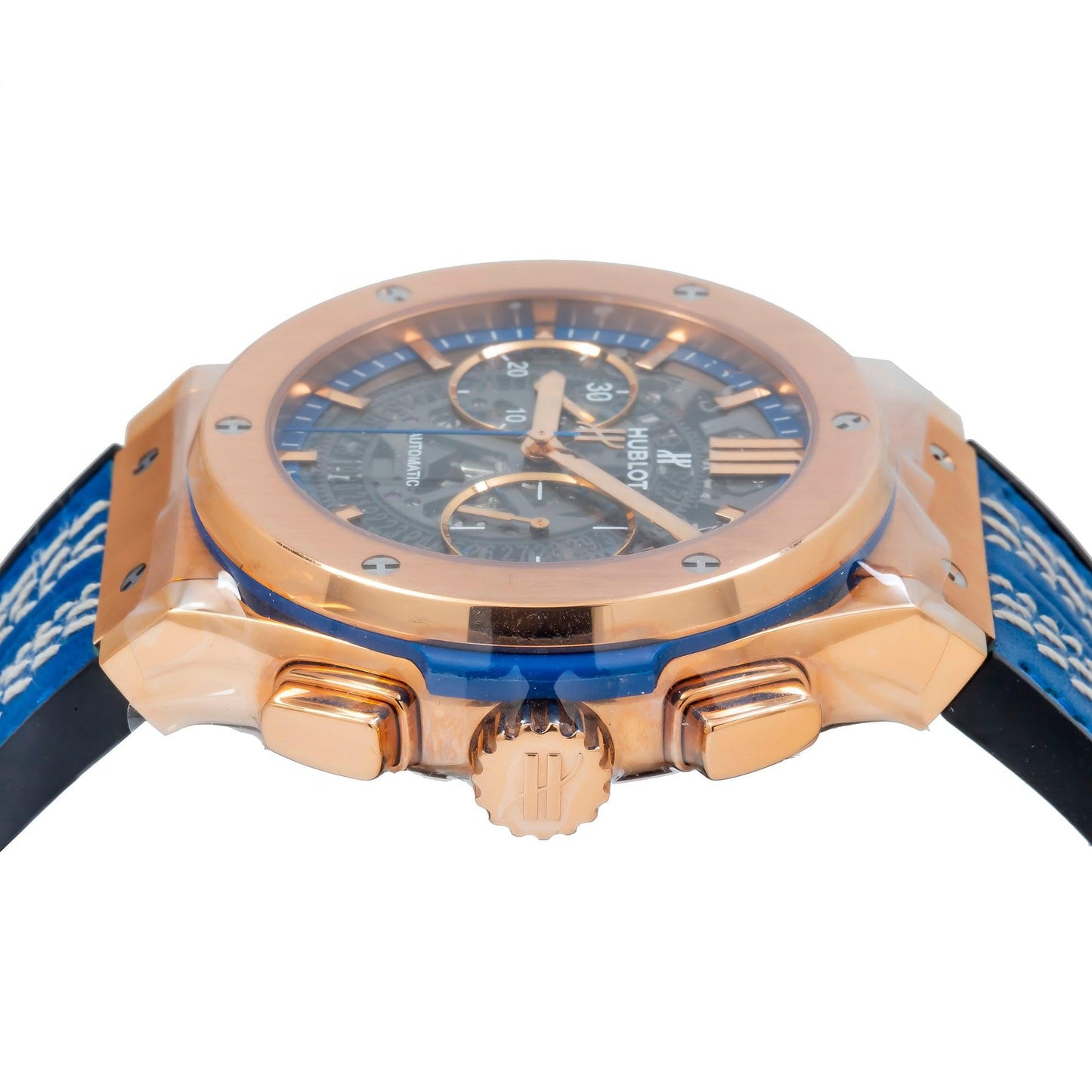 Hublot Classic Fusion Aerofusion 18K King Gold Limited Edition 525.OX.0129.VR Skeleton Dial