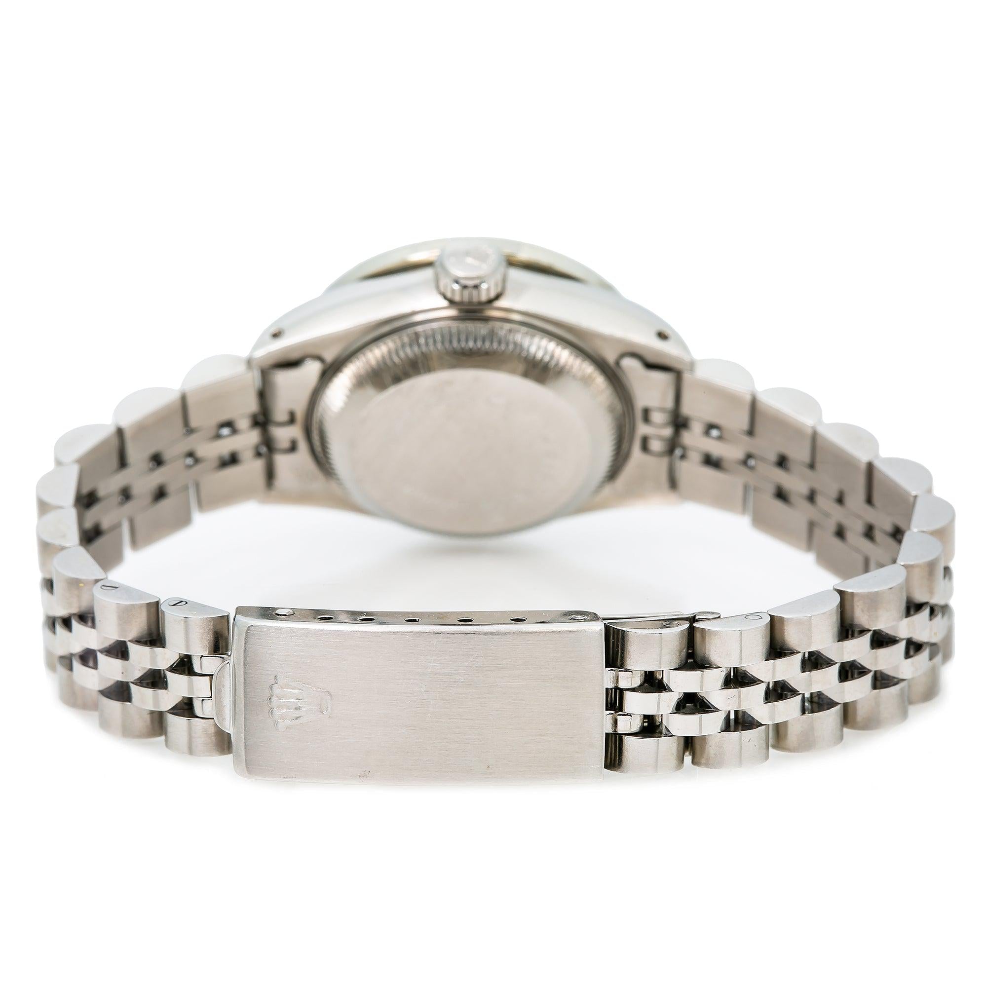 Rolex Lady-Datejust 6917 26MM Pink Diamond Dial With Stainless Steel Jubilee Bracelet