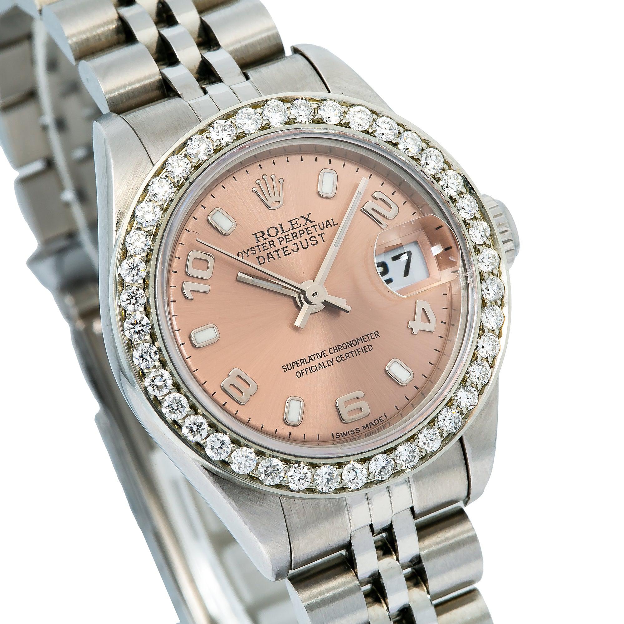Rolex Lady Datejust 79160 26MM Brown Dial With Stainless Steel Jubilee Bracelet