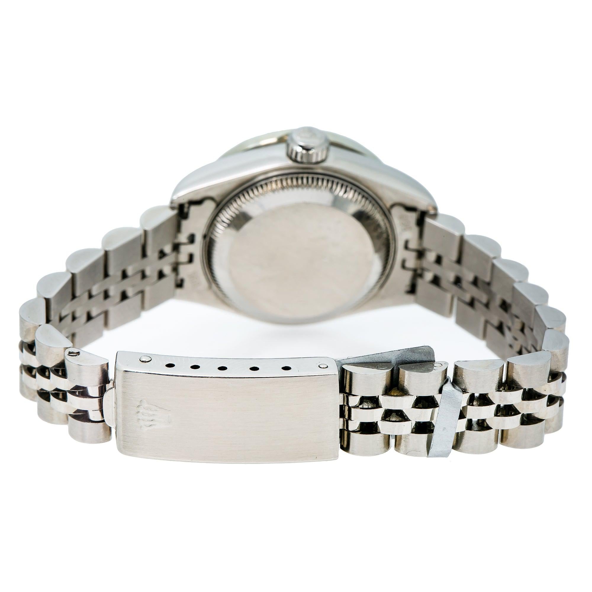 Rolex Lady Datejust 79160 26MM Brown Dial With Stainless Steel Jubilee Bracelet