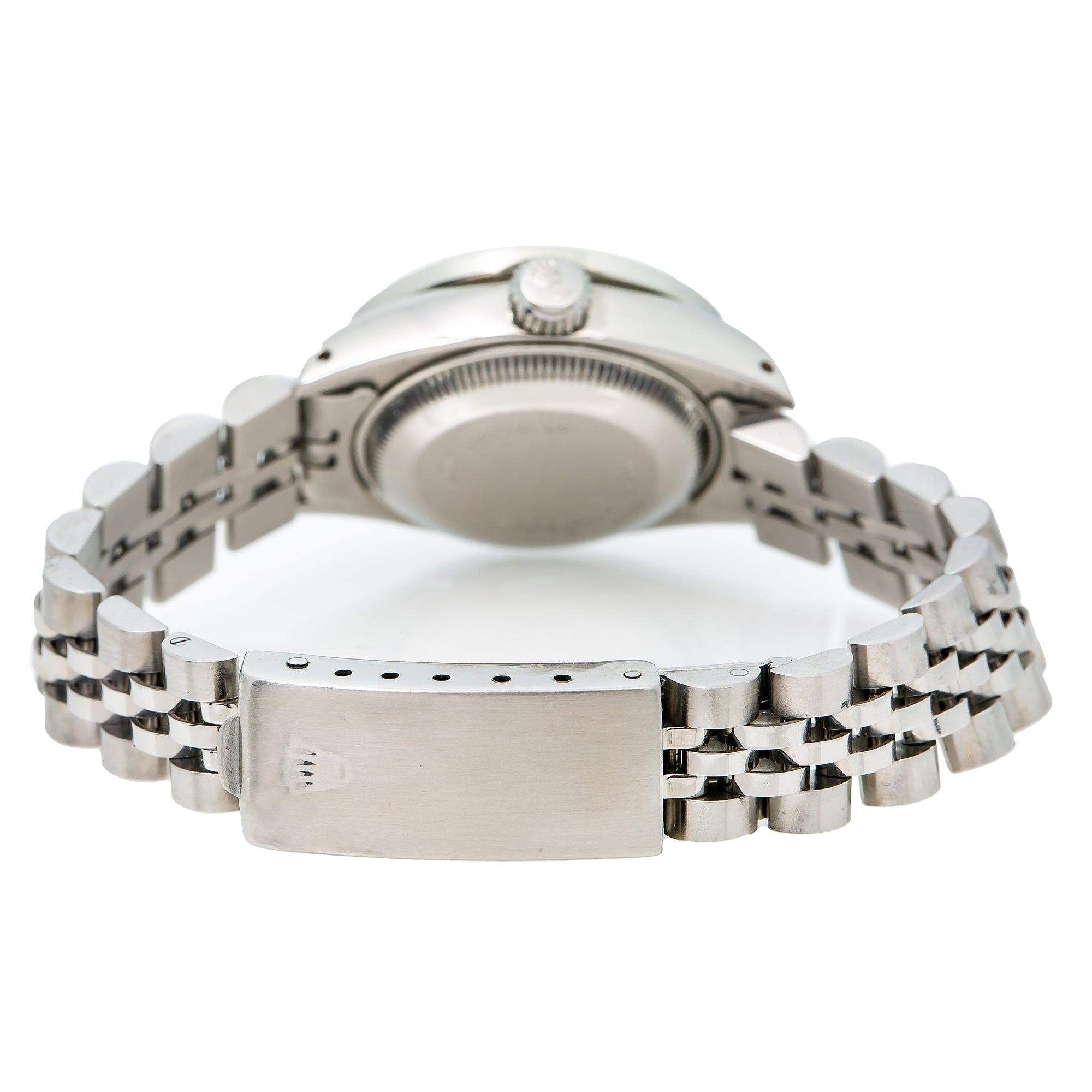 Rolex Lady-Datejust 6917 26MM White Diamond Dial With Stainless Steel Bracelet