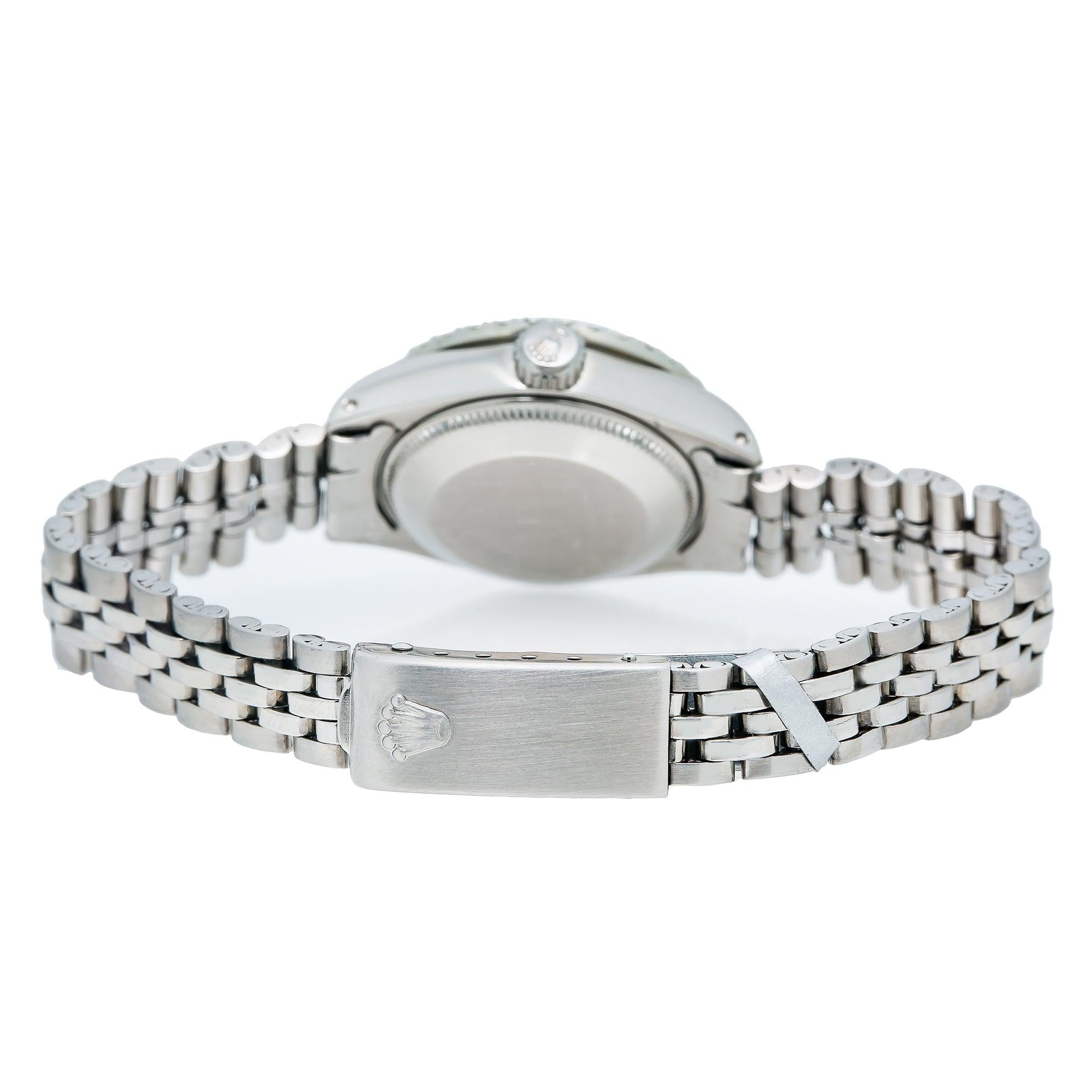 Rolex Datejust 6917 26MM Turquoise Diamond Dial With Stainless Steel Jubilee Bracelet