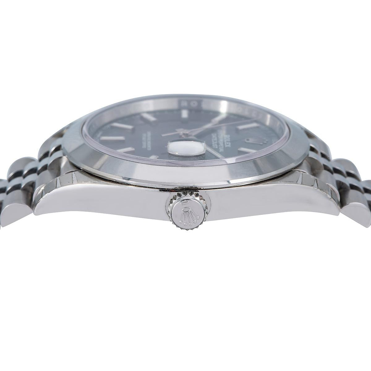 Rolex Datejust 126300 41MM Dark Rhodium Dial With Stainless Steel Jubilee Bracelet