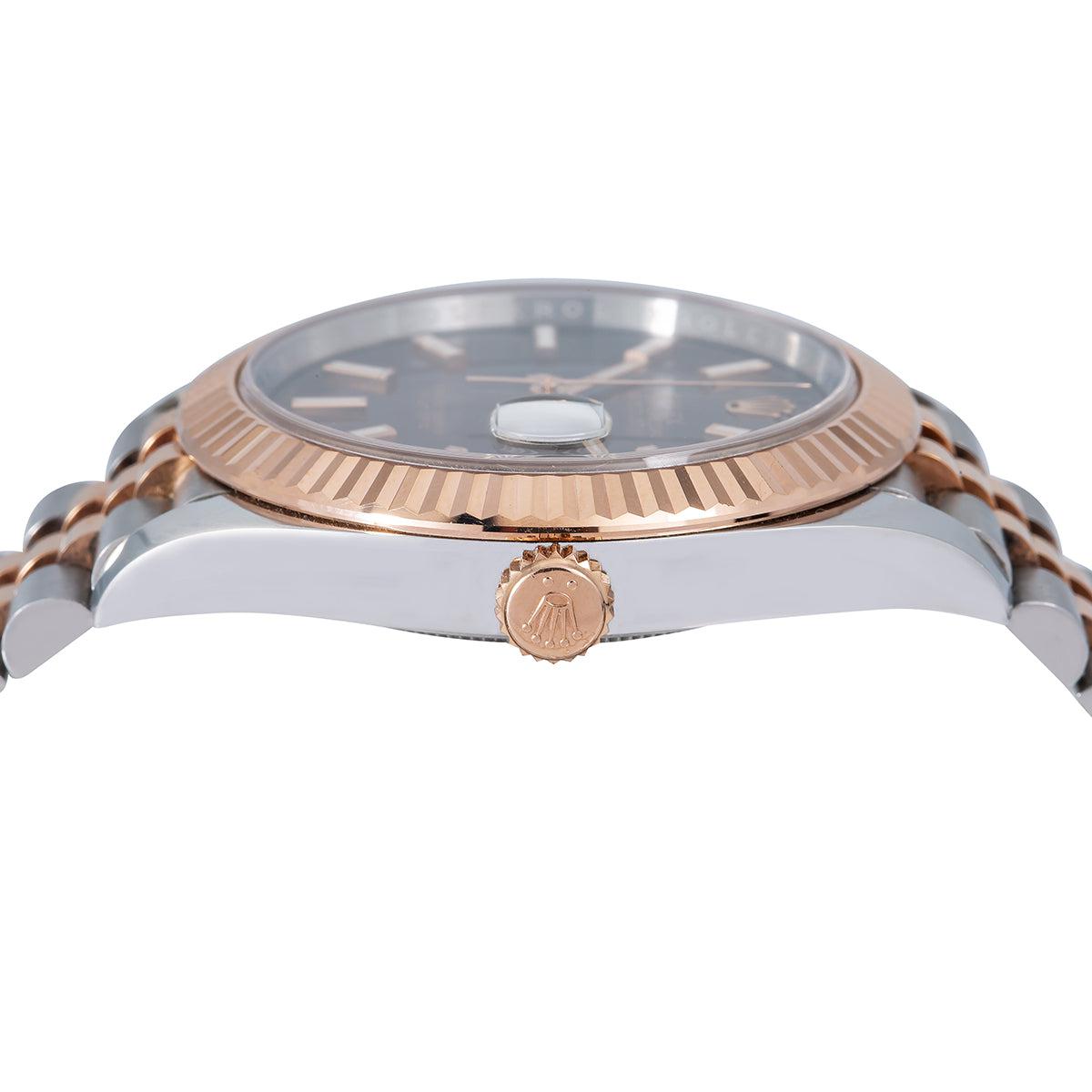 Rolex Datejust II 126331 41MM Brown Dial With Two Tone Jubilee Bracelet