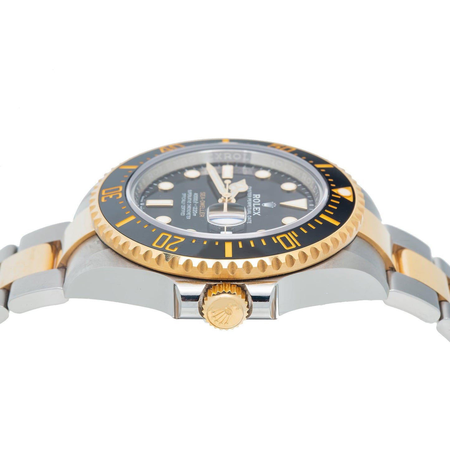 Rolex Oyster Perpetual Date Sea-Dweller 126603 43MM Black Dial With Two Tone Bracelet