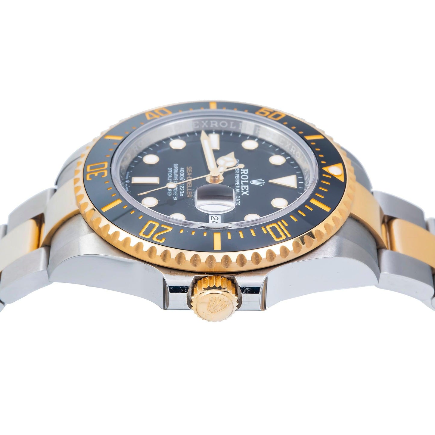 Rolex Oyster Perpetual Date Sea-Dweller 126603 43MM Black Dial With Two Tone Bracelet
