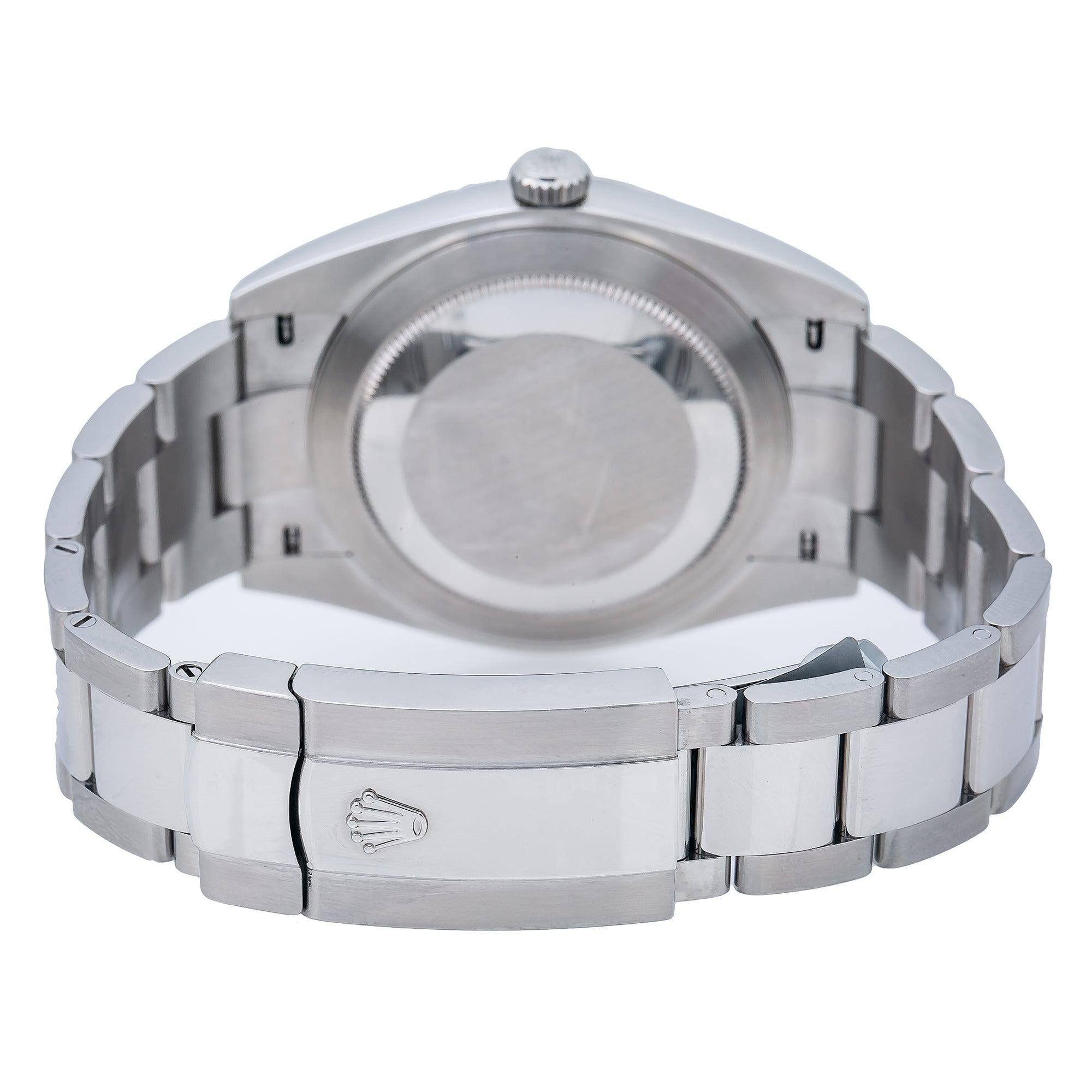 Rolex Datejust 126300 41MM Black Dial With Stainless Steel Oyster Bracelet