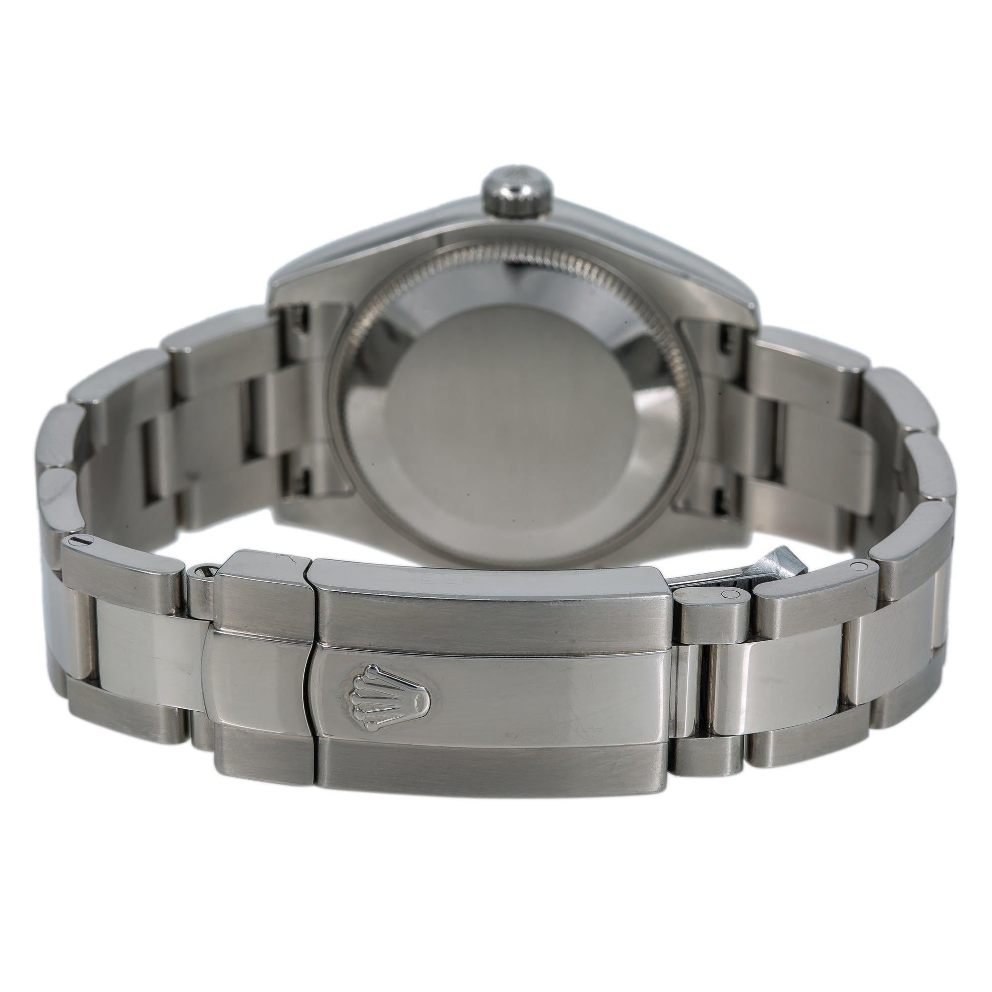 Rolex Lady-Datejust 178240 31MM Black Dial With Stainless Steel Oyster Bracelet