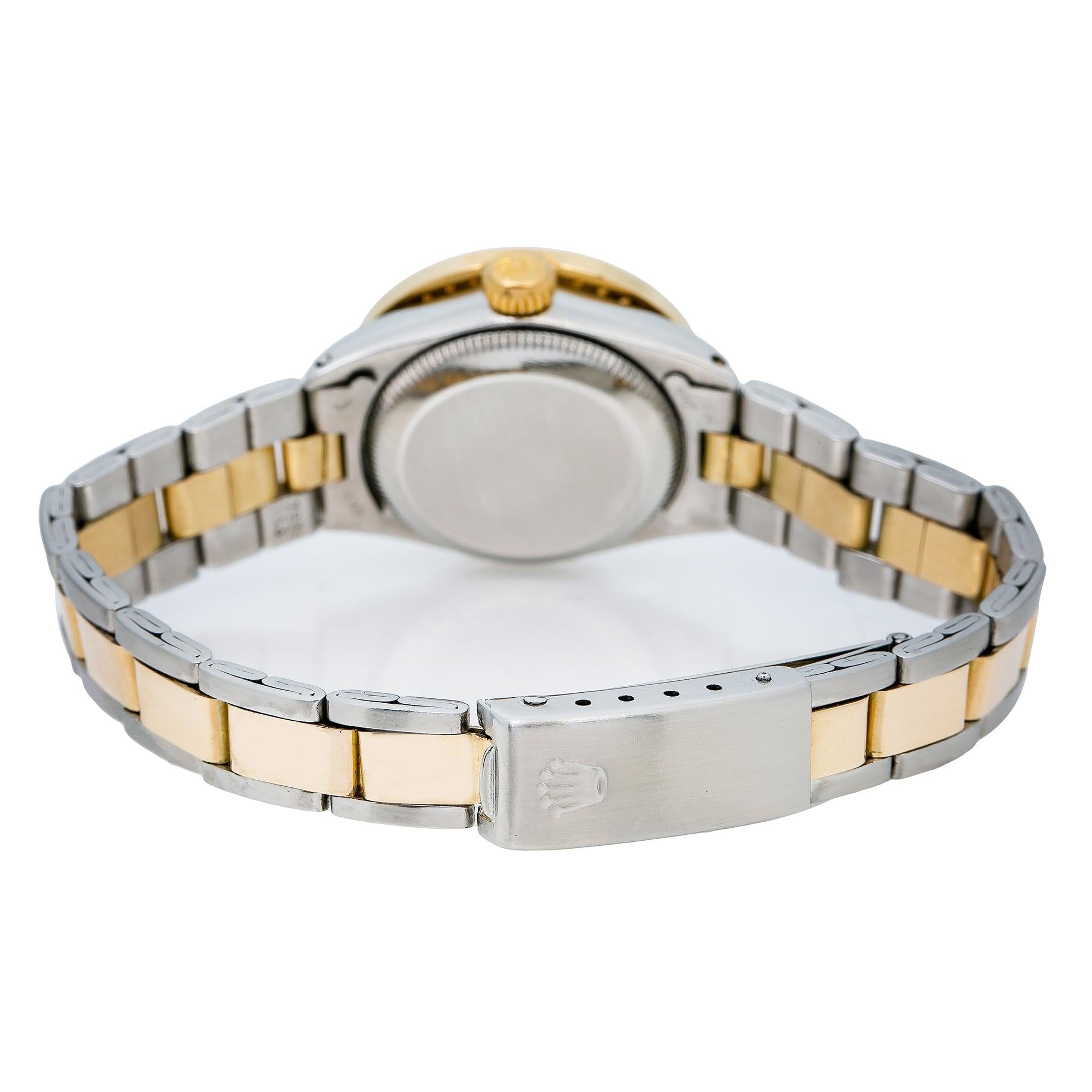 Rolex Oyster Perpetual Lady DateJust 26MM Pink Diamond Dial With Two Tone Oyster Bracelet