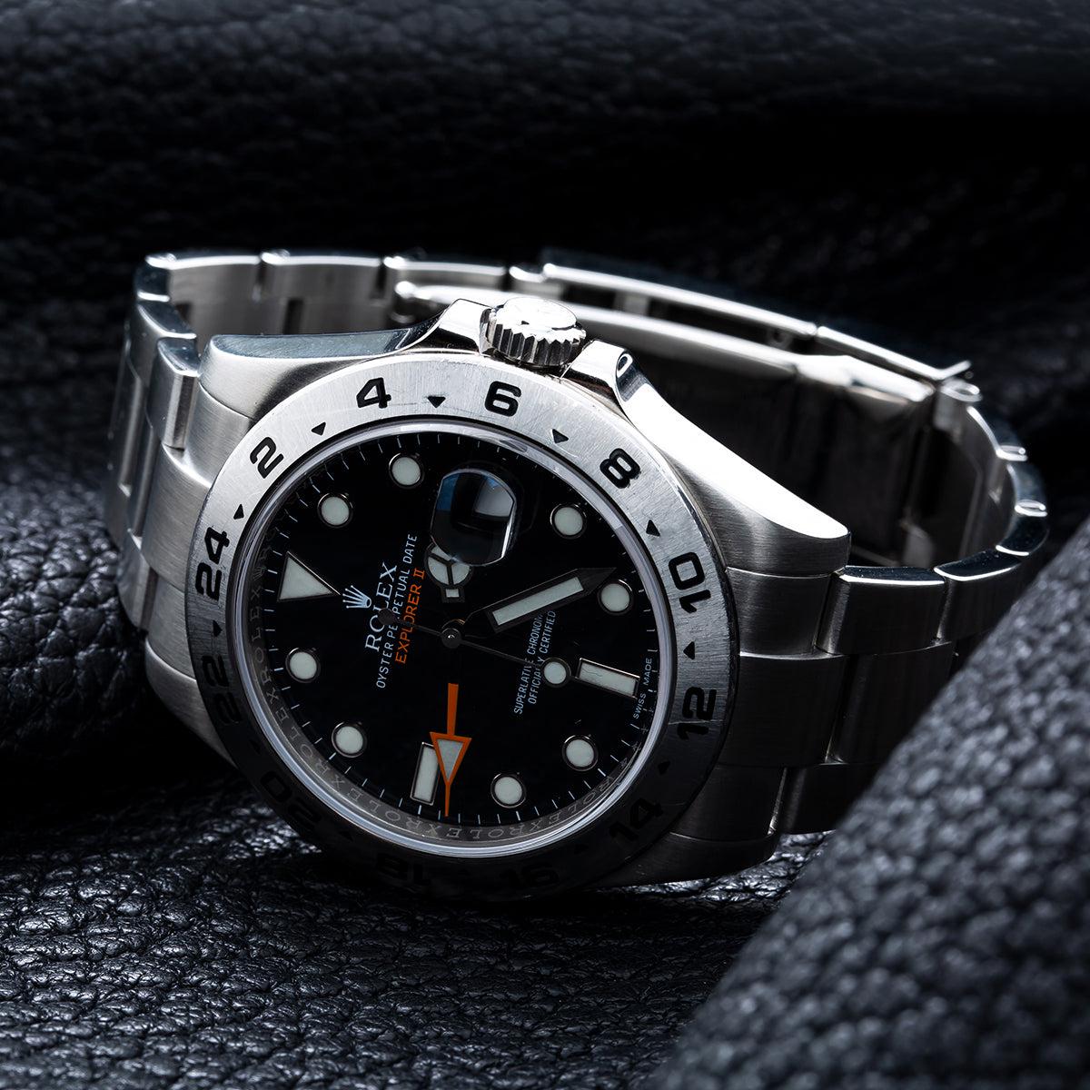 Rolex Explorer II 216570 42MM Black Dial With Stainless Steel Oyster Bracelet