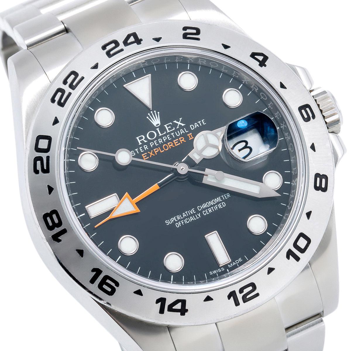 Rolex Explorer II 216570 42MM Black Dial With Stainless Steel Oyster Bracelet