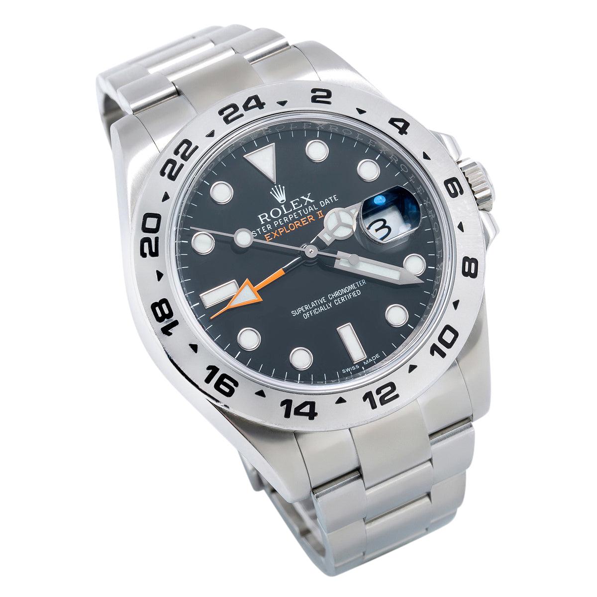 Rolex Explorer II 216570 42MM Black Dial With Stainless Steel Oyster Bracelet