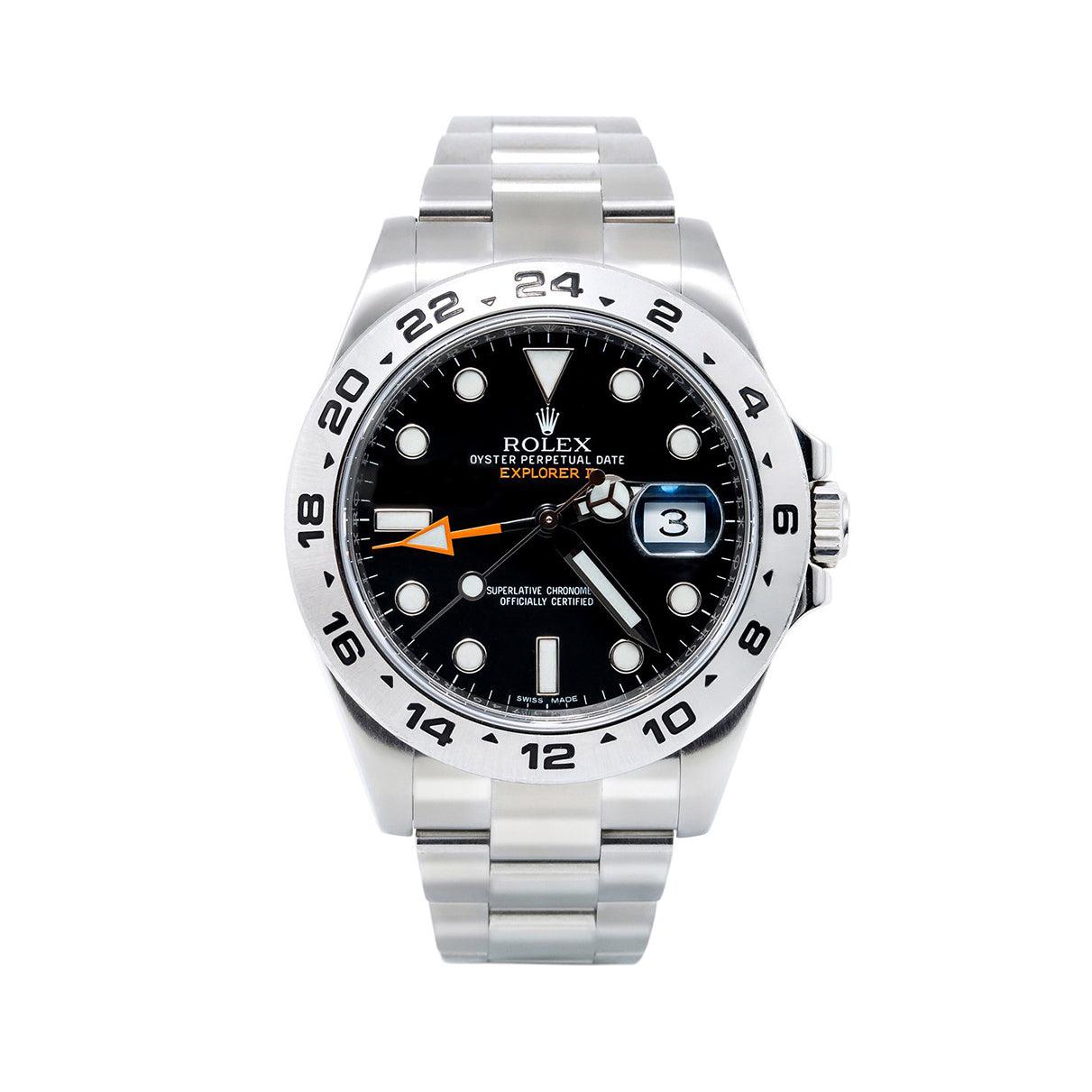 Rolex Explorer II 216570 42MM Black Dial With Stainless Steel Oyster Bracelet