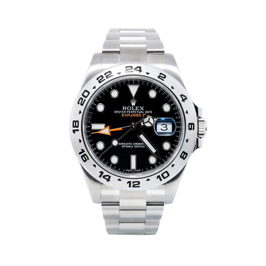 Rolex Explorer II 216570 42MM Black Dial With Stainless Steel Oyster Bracelet