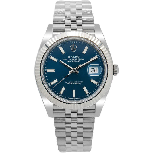 Rolex Datejust 126334 41MM Blue Dial With Jubilee Bracelet