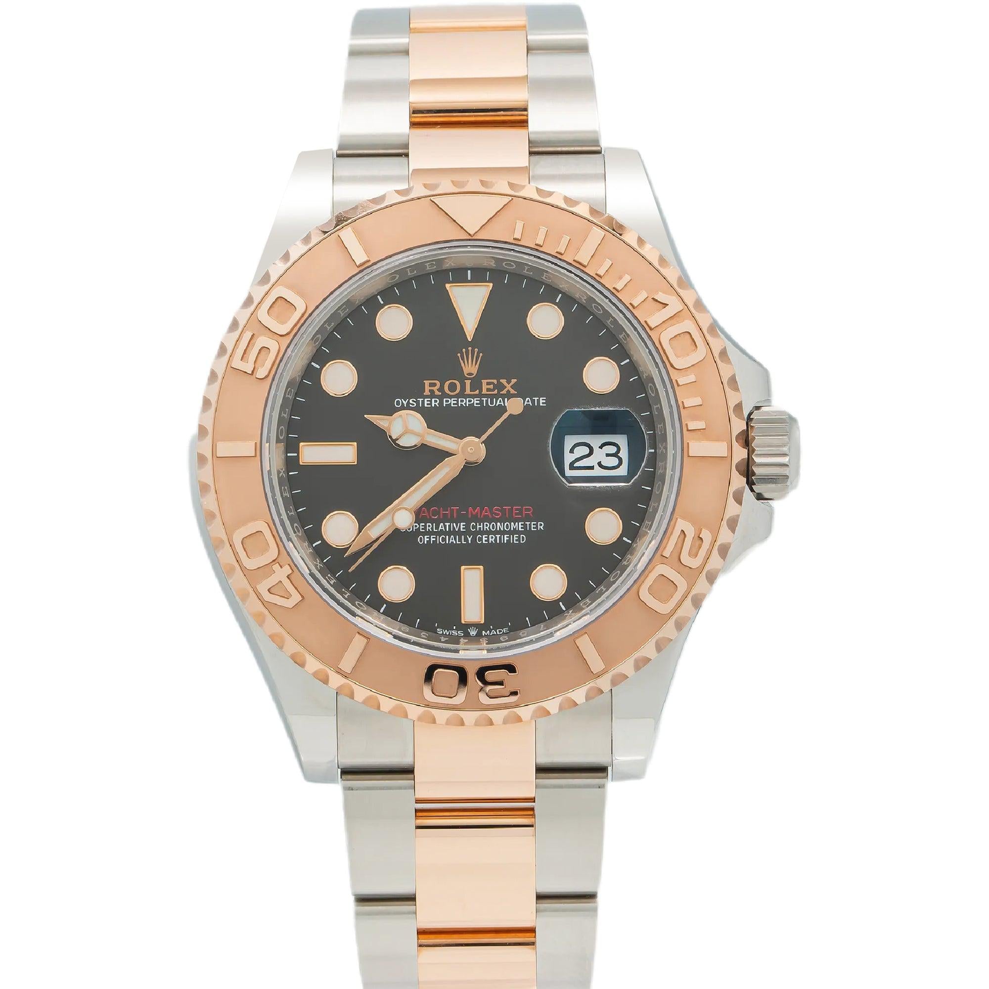 Rolex Yacht-Master 126621 40MM Black Dial With Two Tone Oyster Bracelet