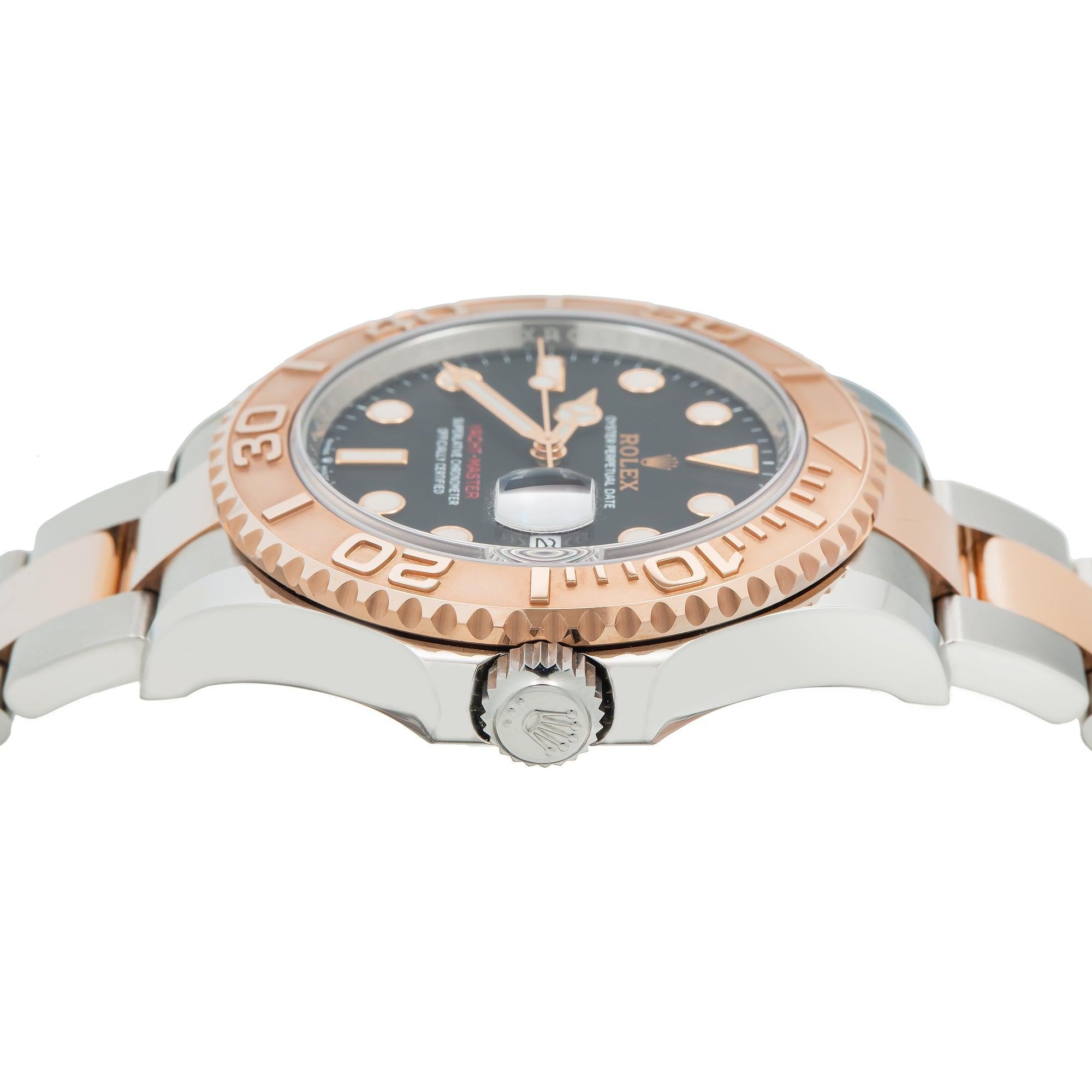 Rolex Yacht-Master 126621 40MM Black Dial With Two Tone Oyster Bracelet