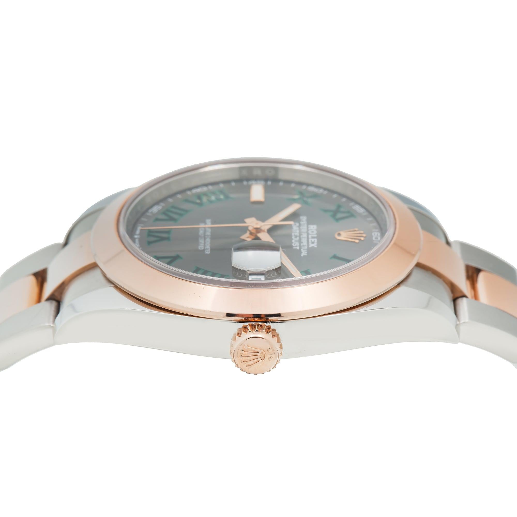 Rolex Datejust 126301 41MM Slate Grey Dial With Two Tone Bracelet