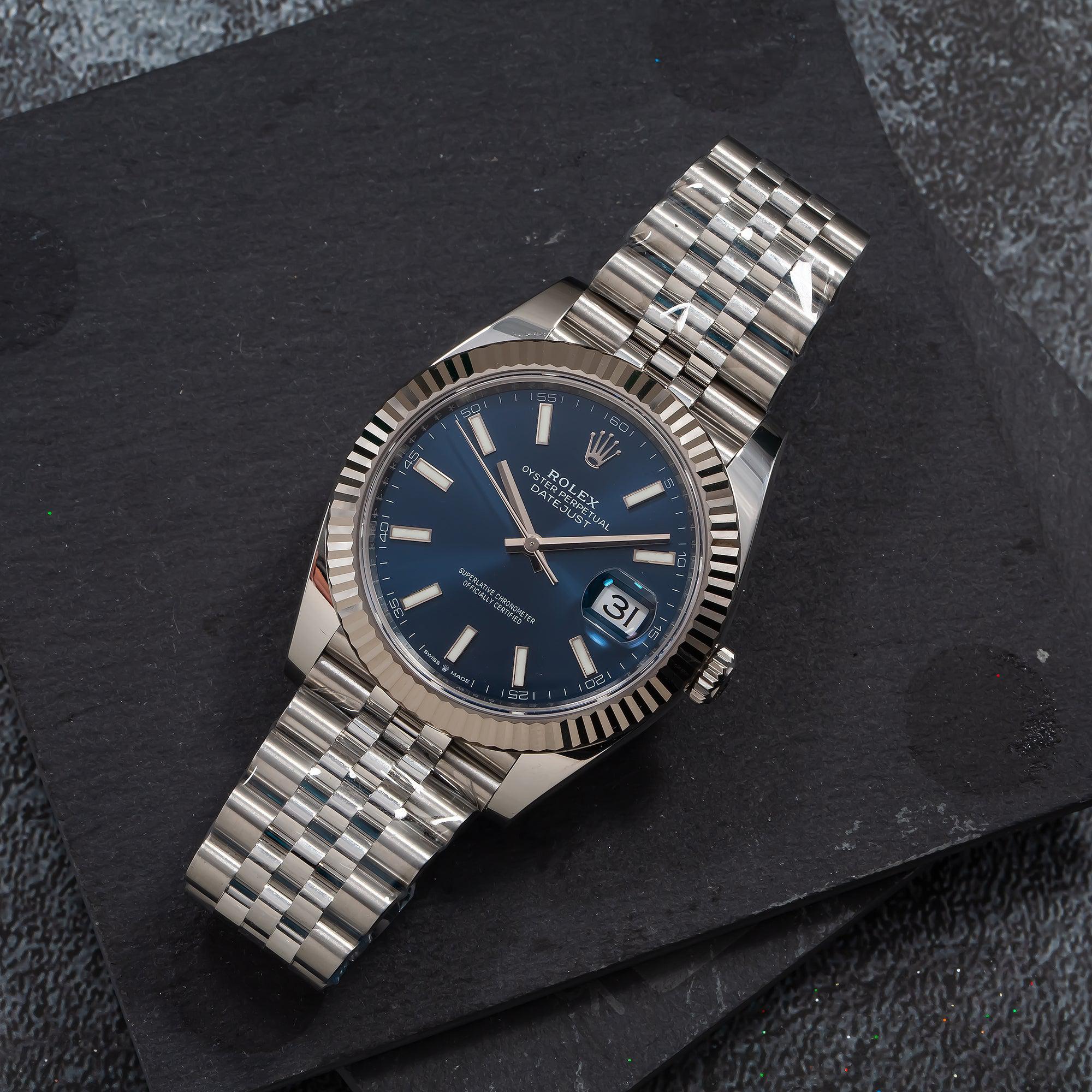 Rolex Datejust 126334 41MM Blue Dial With Jubilee Bracelet