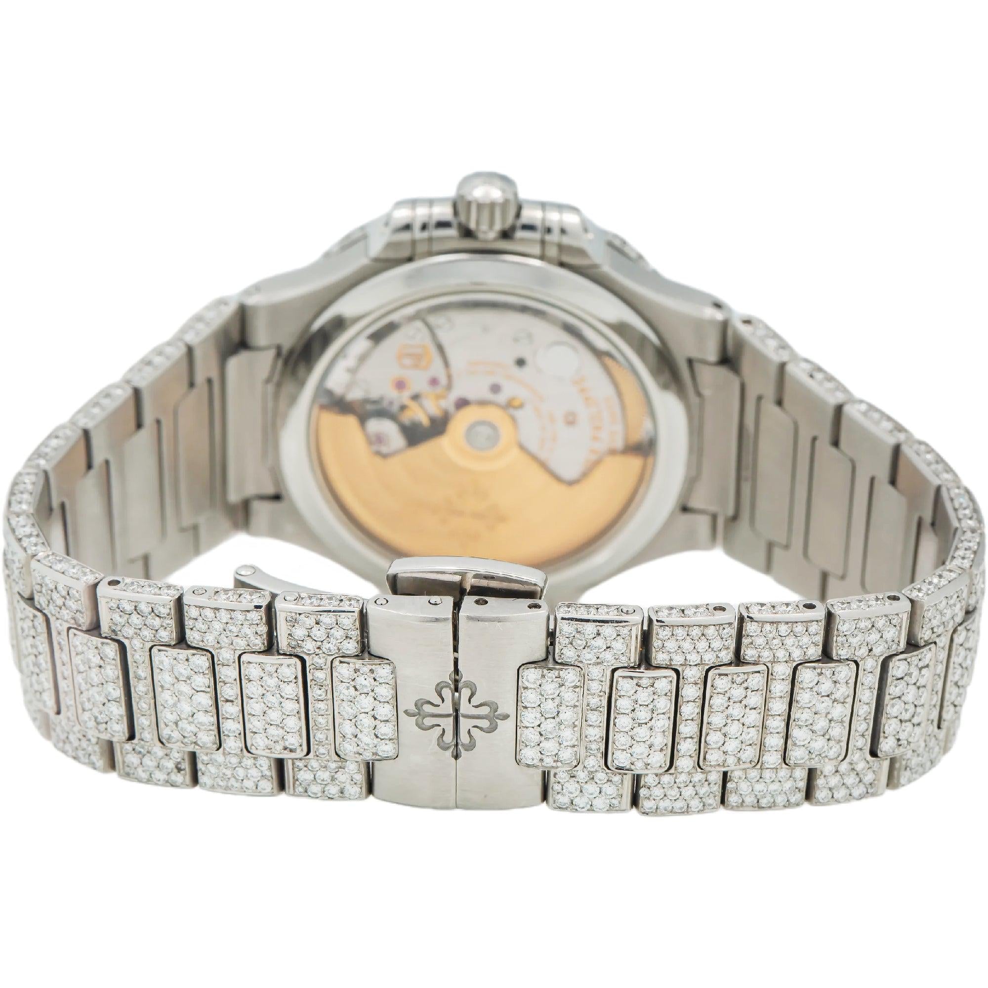 Patek Philippe Nautilus 7118/1A Diamond 35.2MM Dial With Diamond Bezel