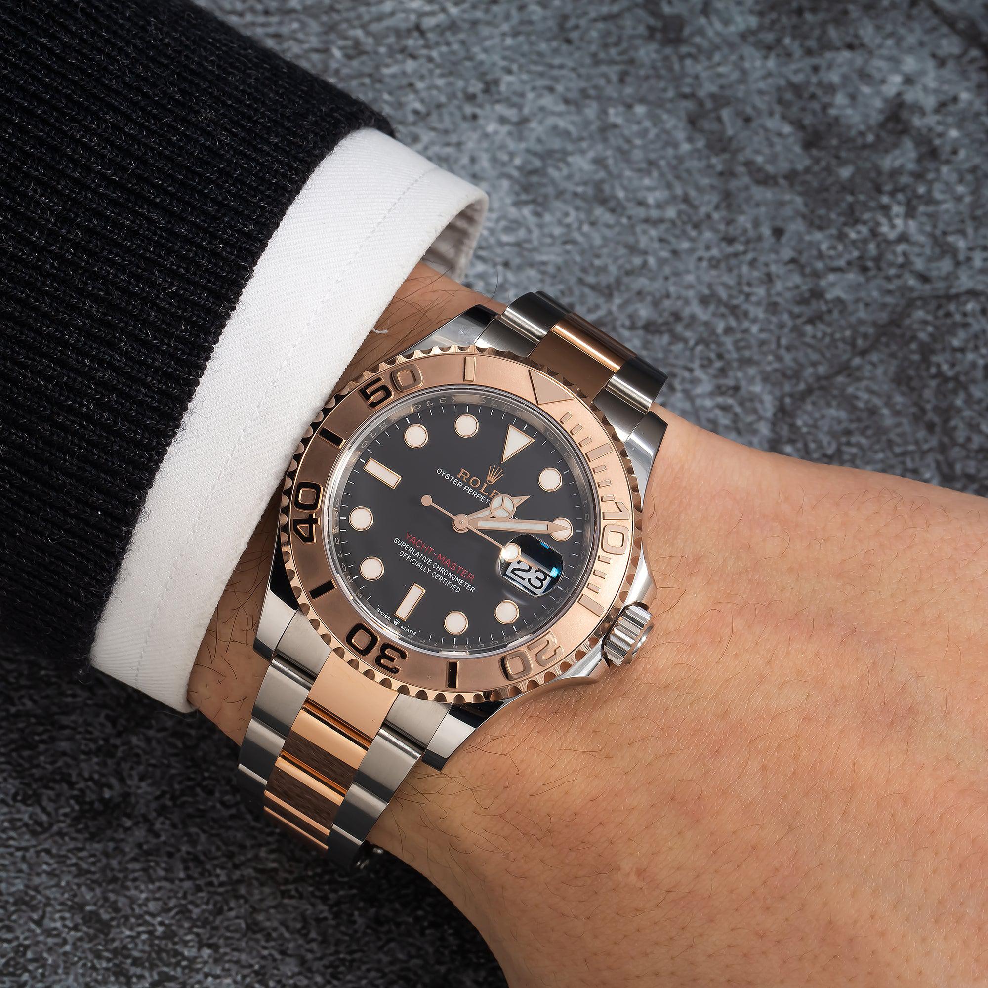 Rolex Yacht-Master 126621 40MM Black Dial With Two Tone Oyster Bracelet