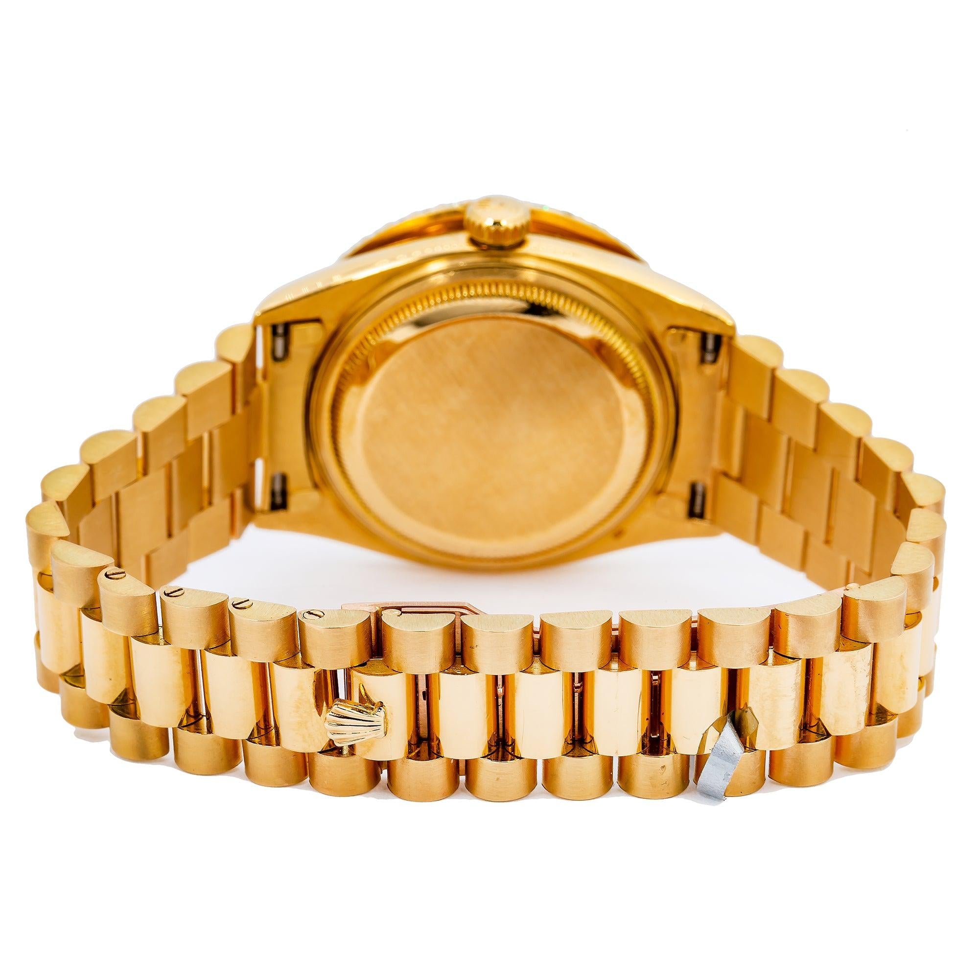 Rolex Day-Date 1803 36MM Black Diamond Dial With 3.50 CT Diamonds