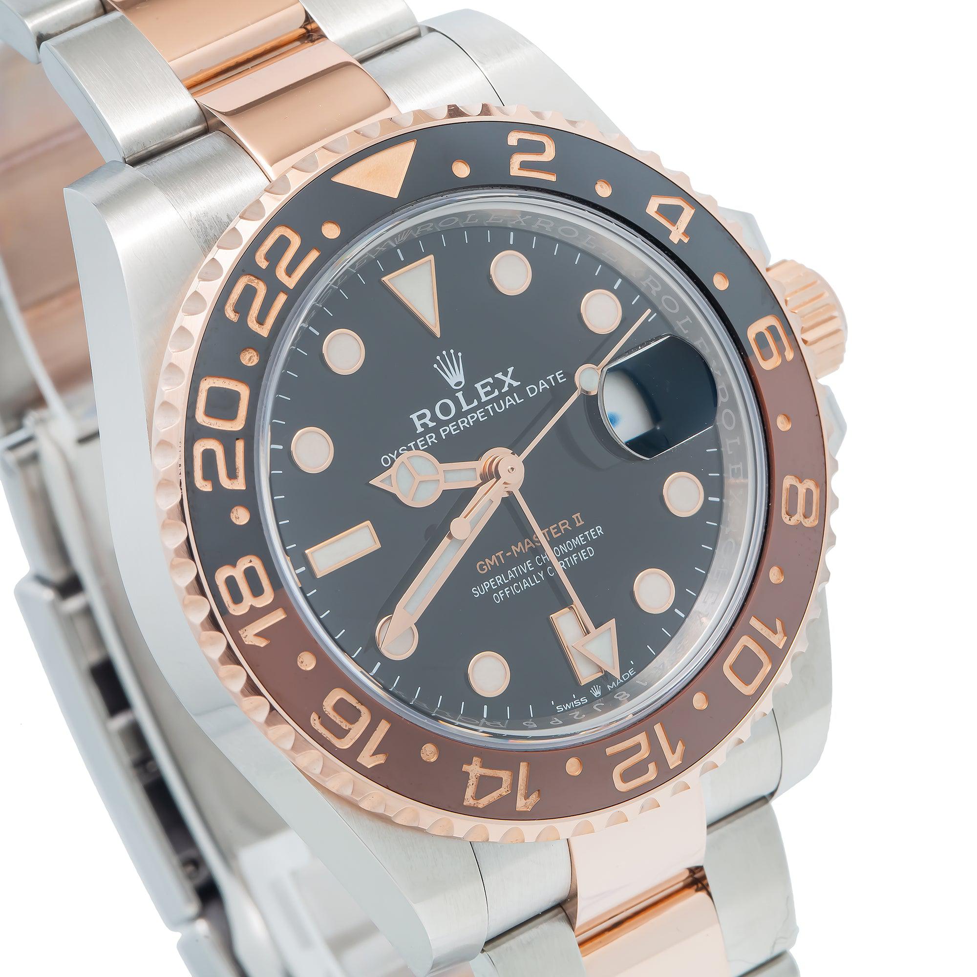 Rolex GMT-Master II 126711CHNR 40MM Black Dial With Two Tone Oyster Bracelet