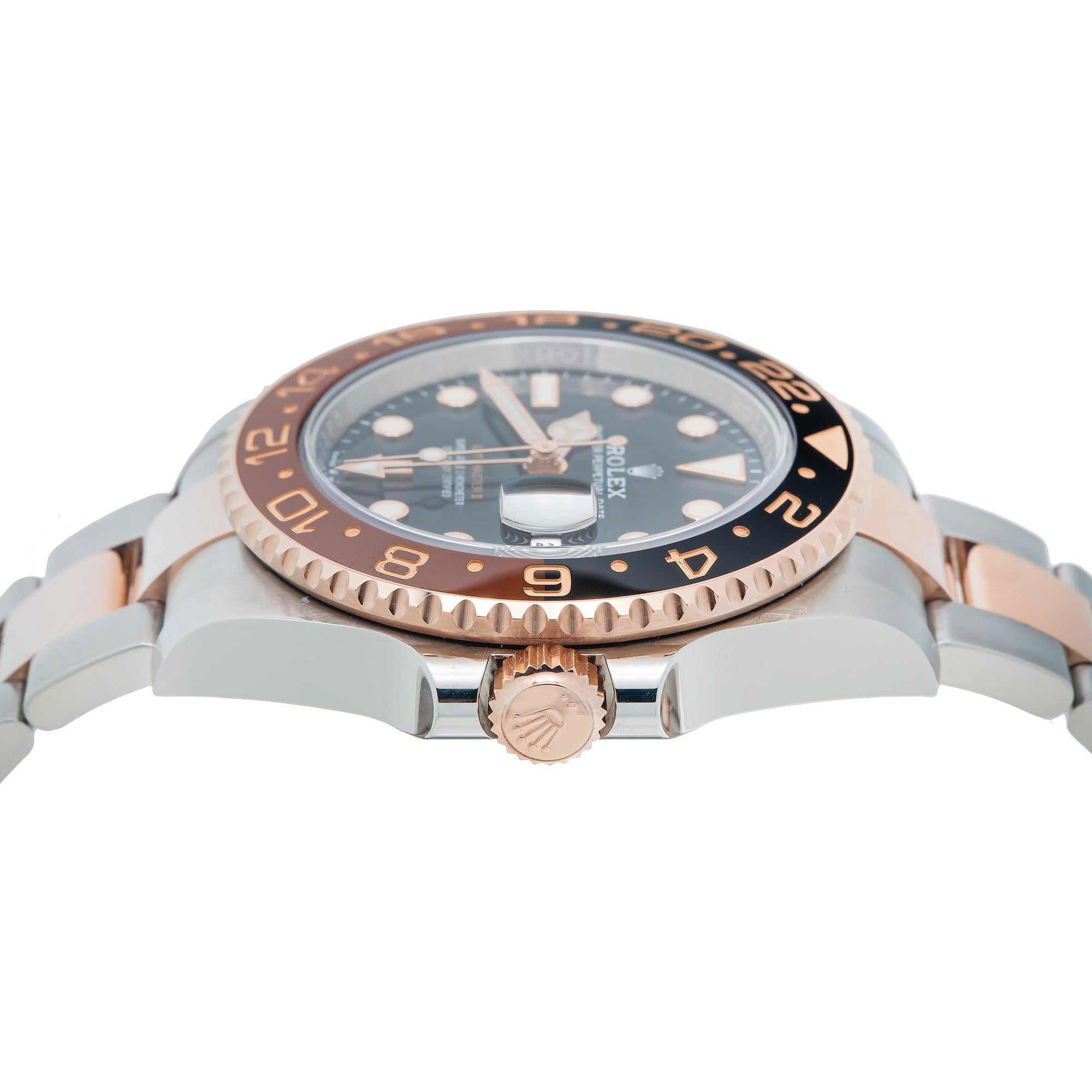 Rolex GMT-Master II 126711CHNR 40MM Black Dial With Two Tone Oyster Bracelet