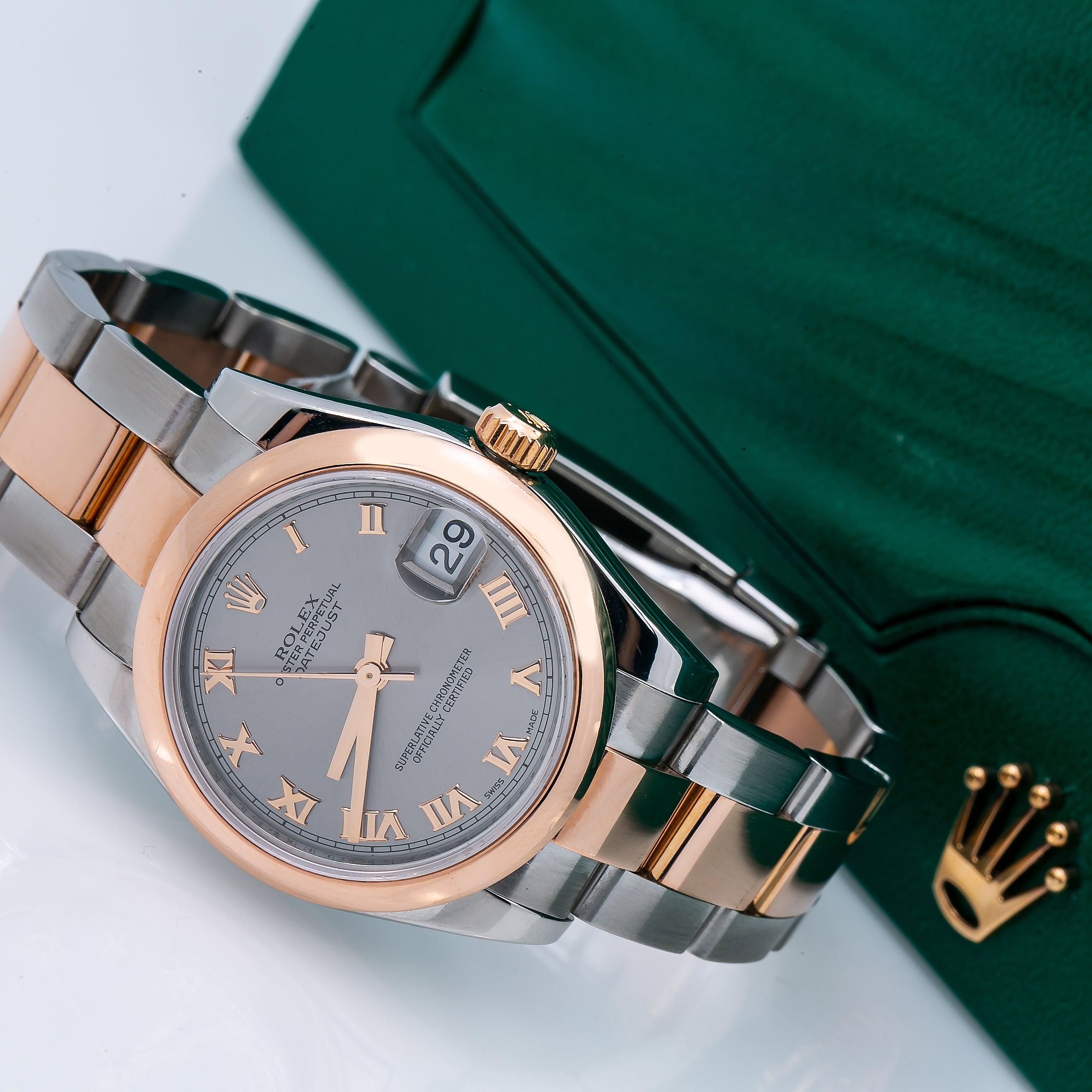 Rolex Datejust 178241 31MM Silver Dial With Two Tone Oyster Bracelet