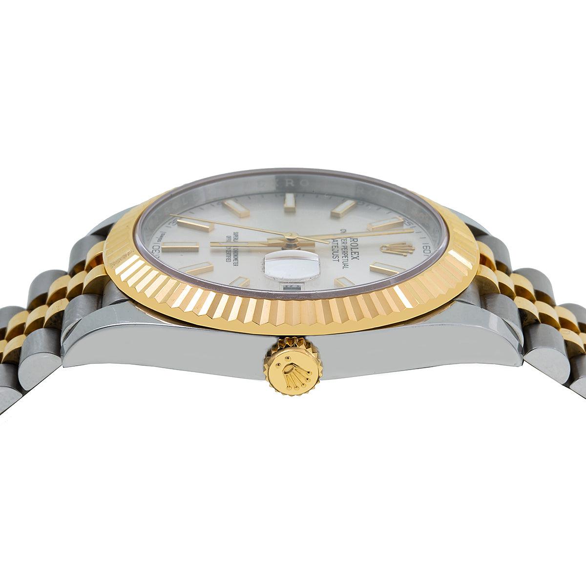 Rolex Datejust 126333 41MM Silver Dial With Two-Tone Jubilee Bracelet