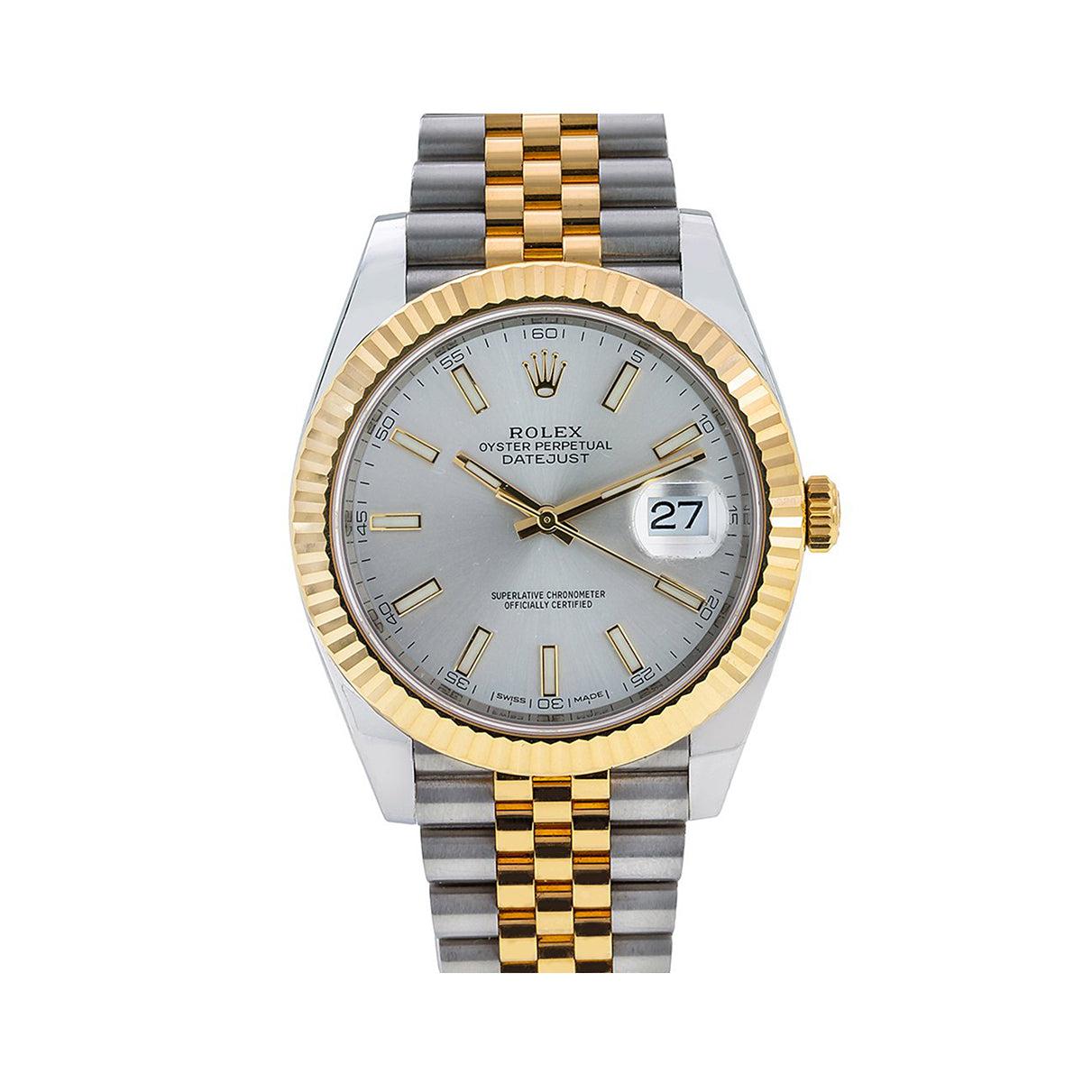 Rolex Datejust 126333 41MM Silver Dial With Two-Tone Jubilee Bracelet