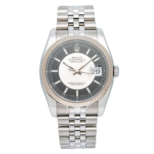 Rolex Datejust 116234 36MM Black Dial With Stainless Steel Jubilee Bracelet