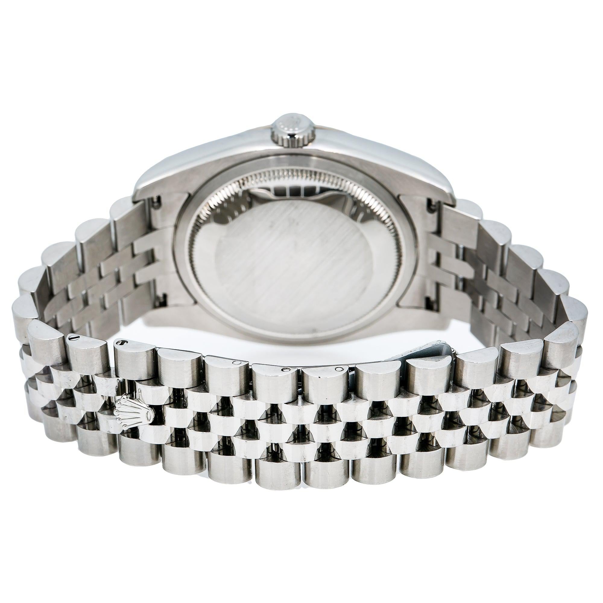 Rolex Datejust 116234 36MM Black Dial With Stainless Steel Jubilee Bracelet