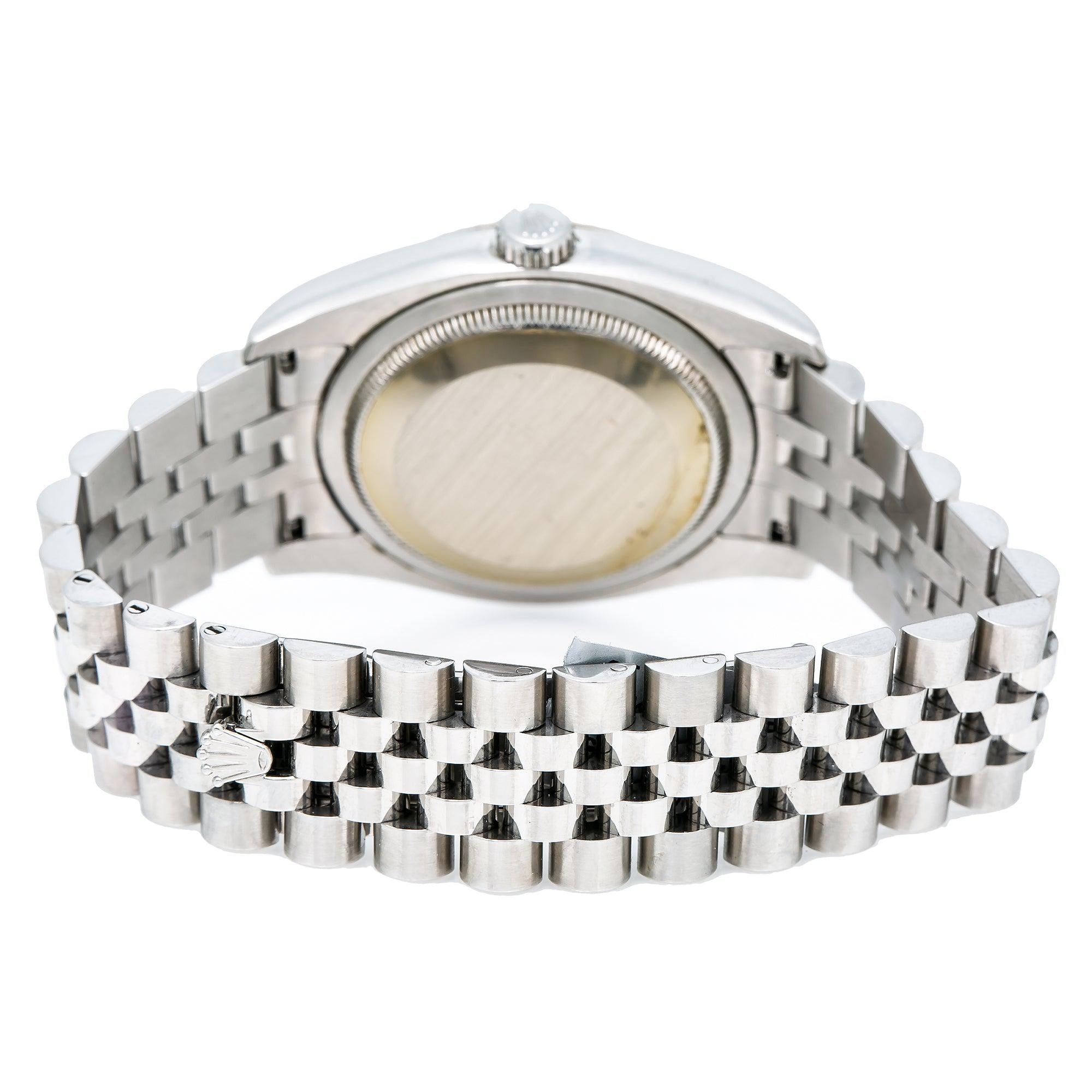 Rolex Datejust 116234 36MM Pink Dial With Stainless Steel Jubilee Bracelet