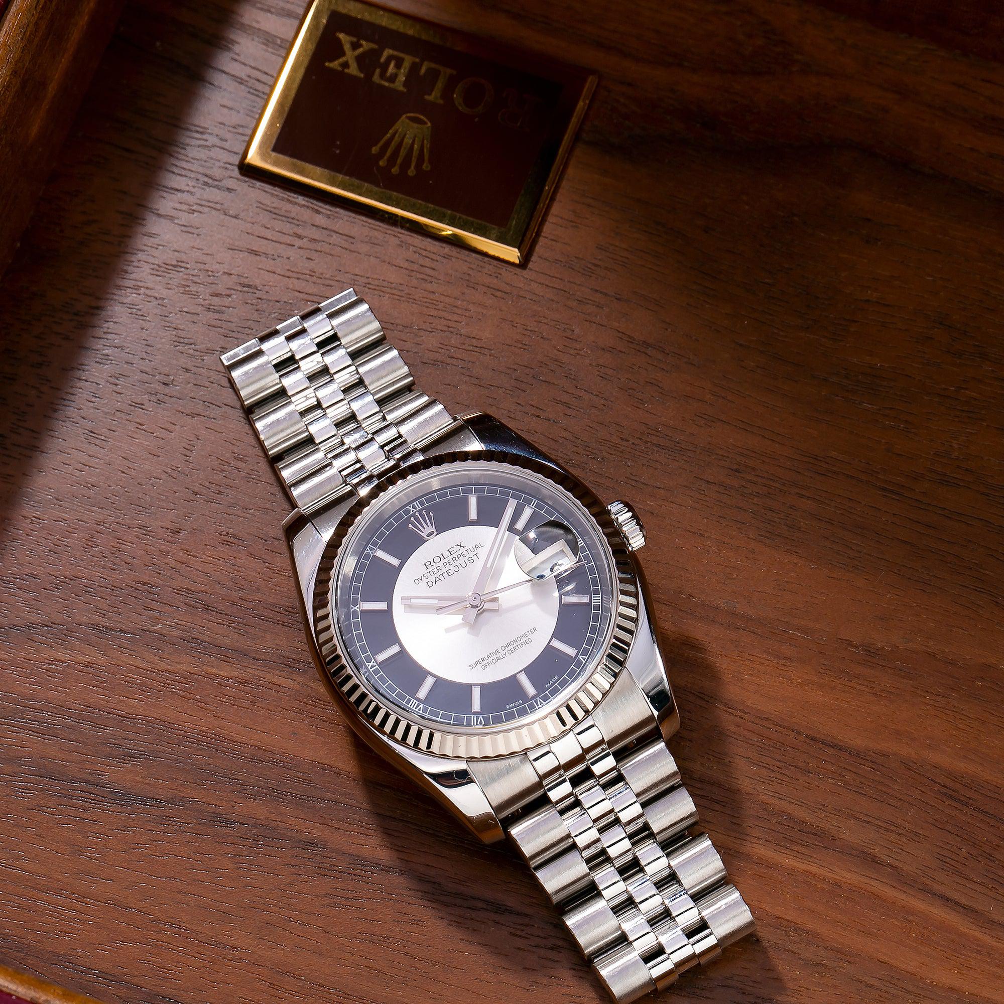 Rolex Datejust 116234 36MM Black Dial With Stainless Steel Jubilee Bracelet