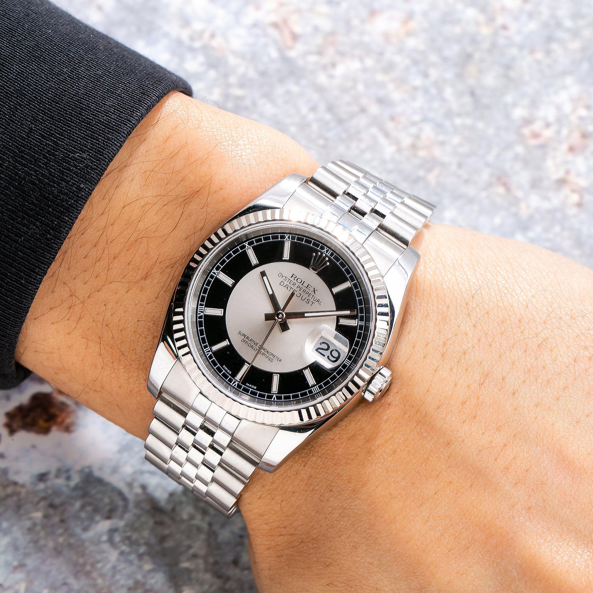 Rolex Datejust 116234 36MM Black Dial With Stainless Steel Jubilee Bracelet