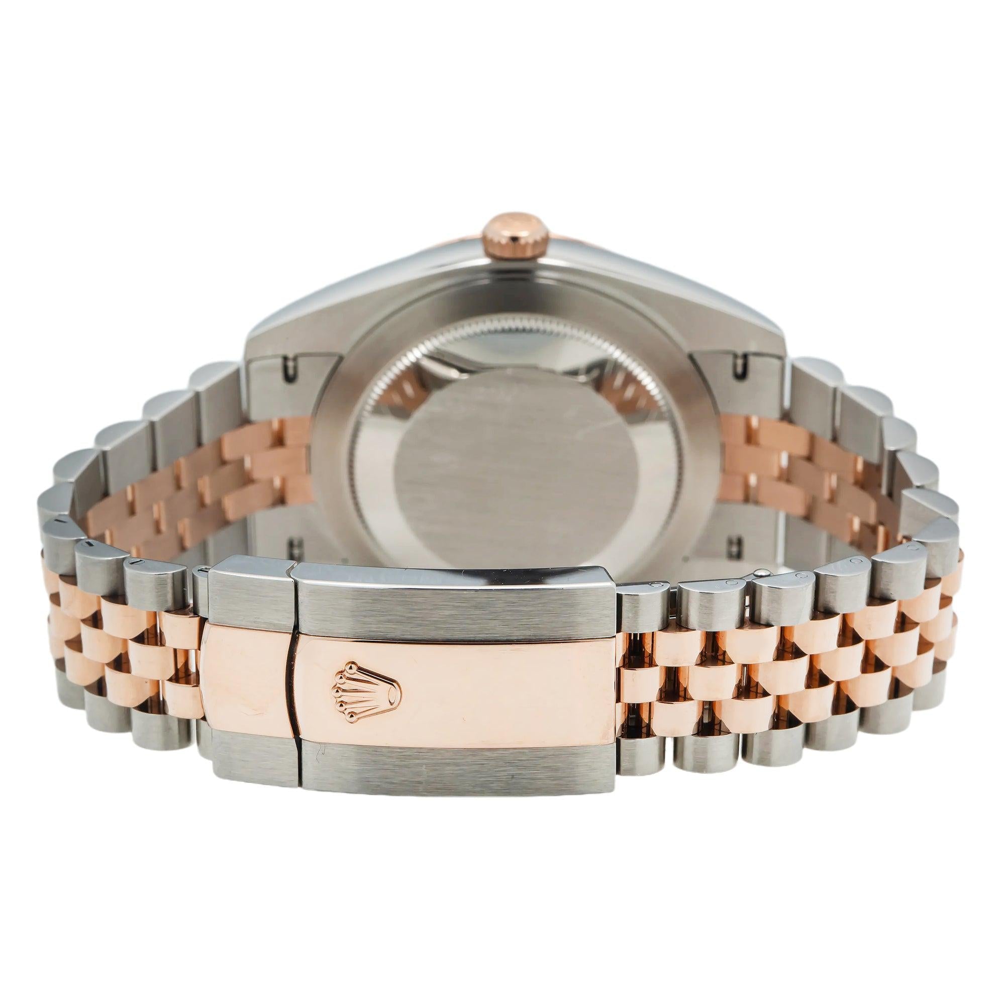 Rolex Datejust 126331 41MM Chocolate Diamond Dial With Two Tone Jubilee Bracelet