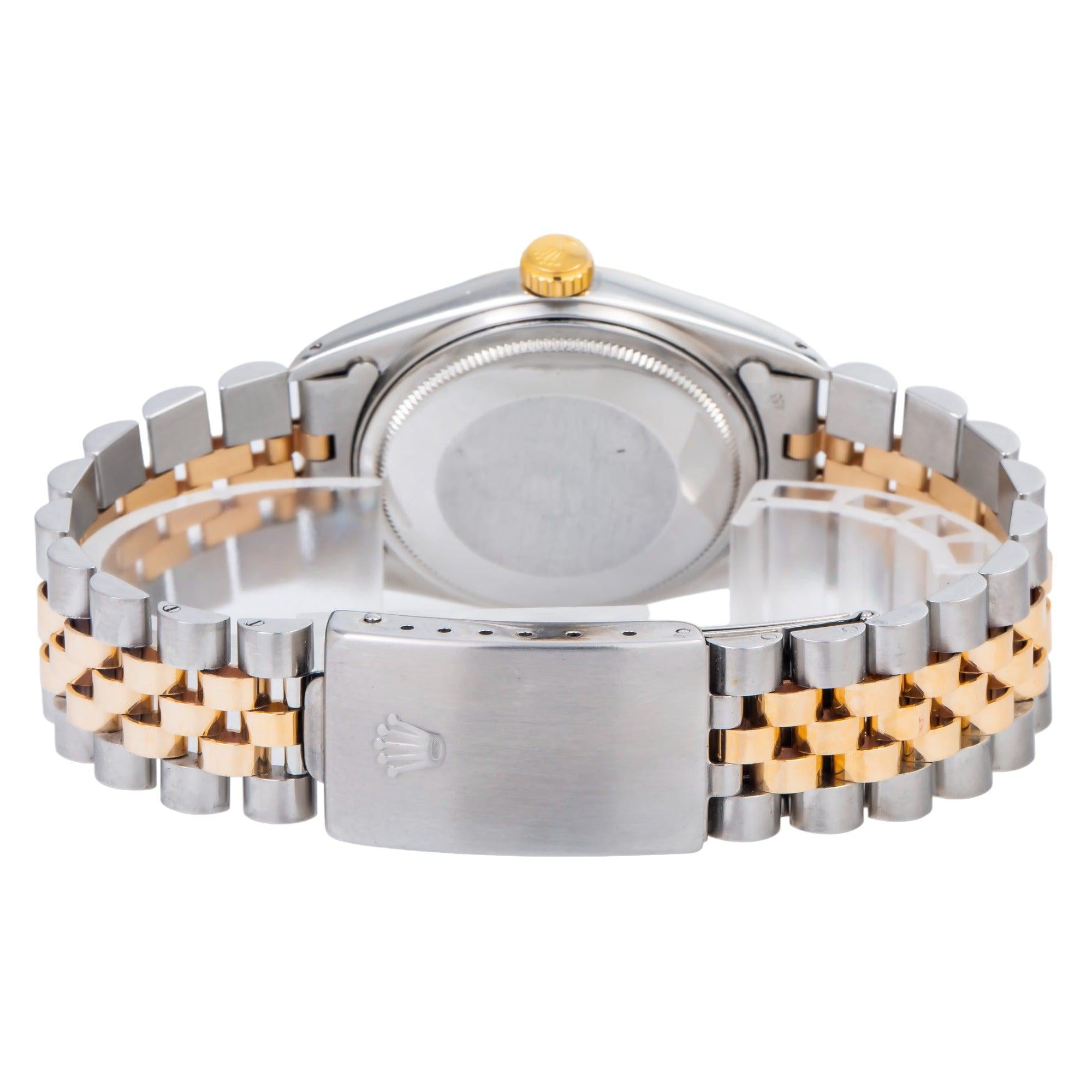 Rolex Datejust 1601 36MM Champagne Dial With Two Tone Jubilee Bracelet