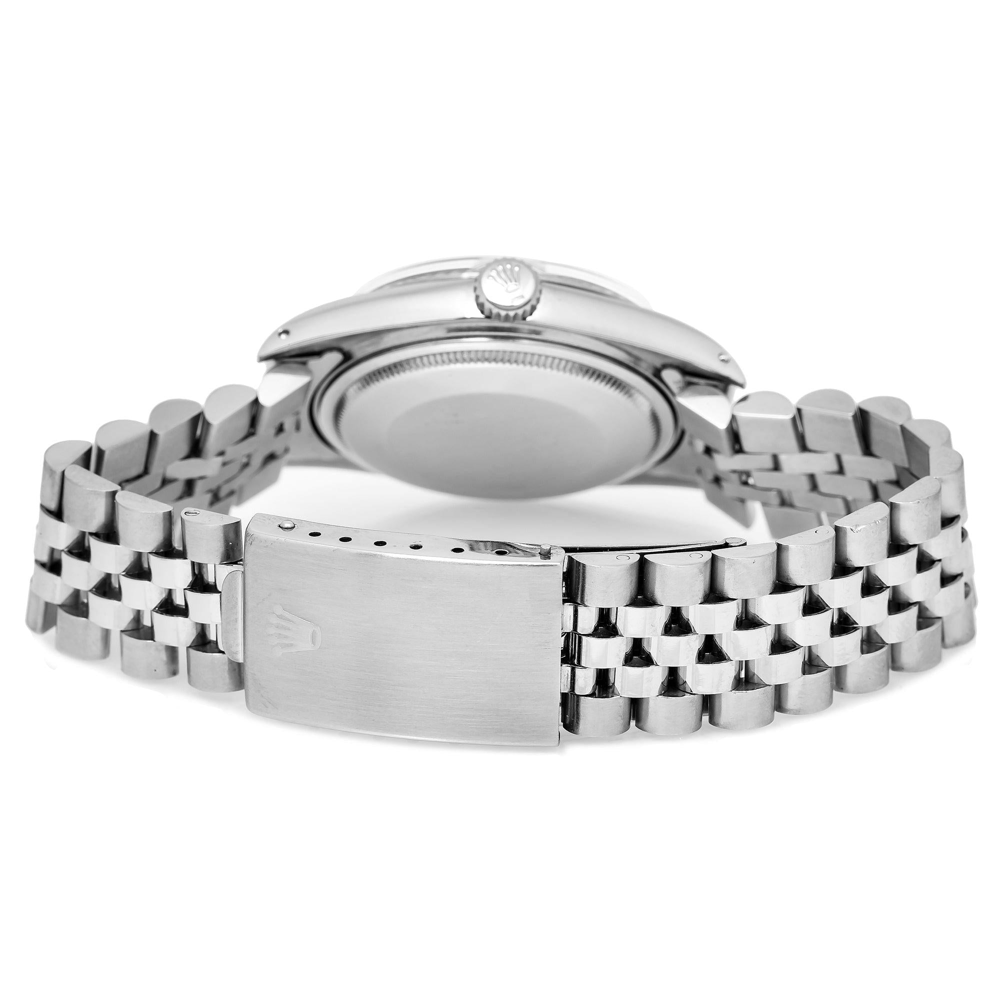 Rolex Datejust 1601 36MM Silver Dial With Stainless Steel Jubilee Bracelet