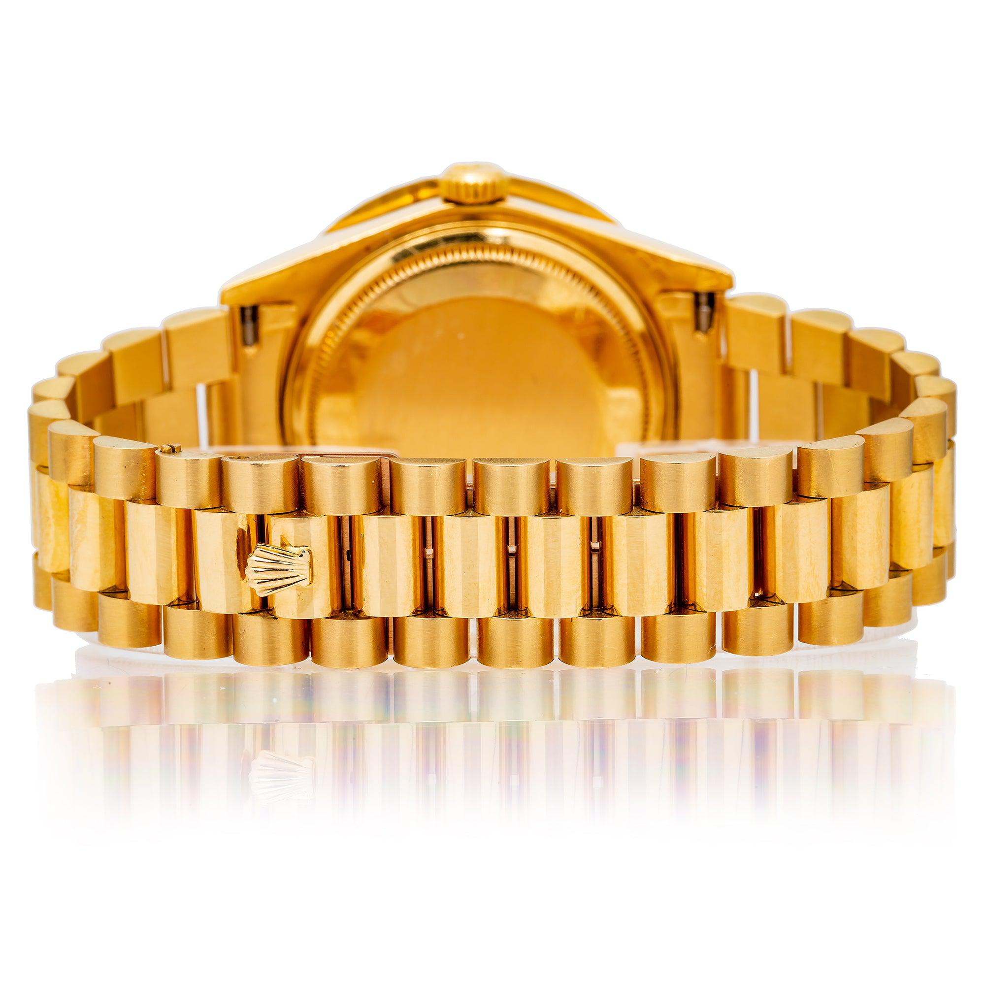 Rolex Day-Date 18038 36MM Blue Diamond Dial