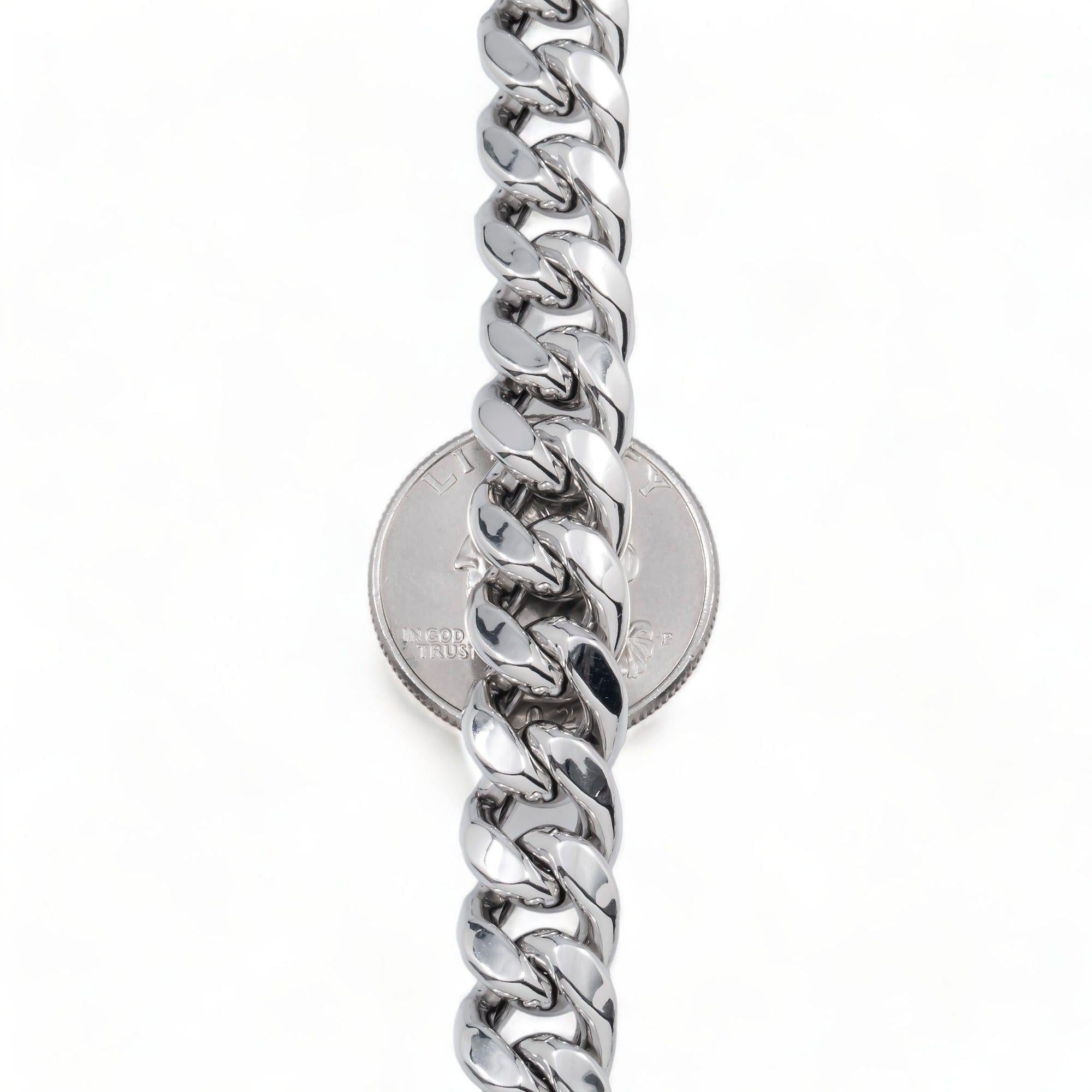 10K GOLD HOLLOW 11.4MM CUBAN LINK CHAIN